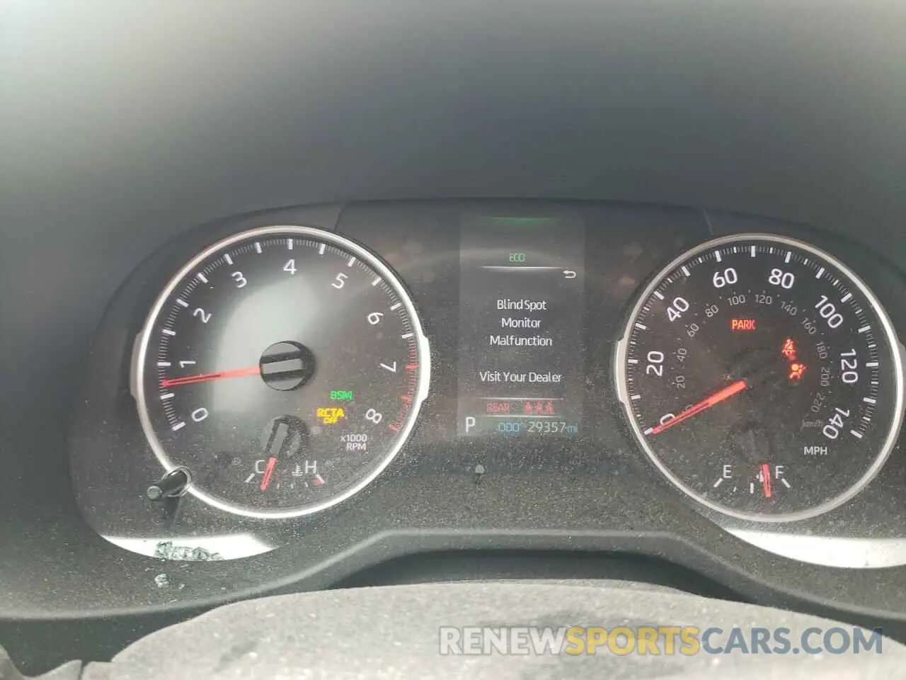 9 fotografías del automóvil dañado 2T3P1RFV5LW130231 TOYOTA RAV4 2020