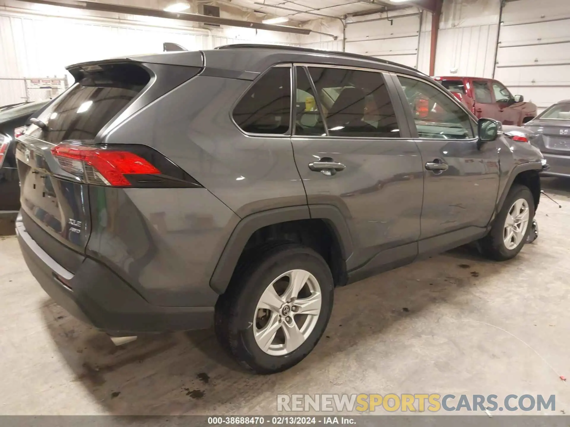 4 fotografías del automóvil dañado 2T3P1RFV5LW131928 TOYOTA RAV4 2020