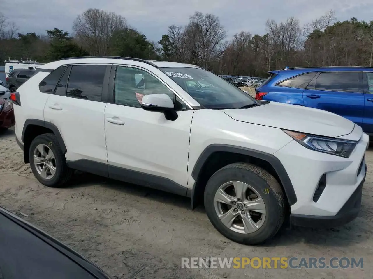 4 fotografías del automóvil dañado 2T3P1RFV5LW137034 TOYOTA RAV4 2020