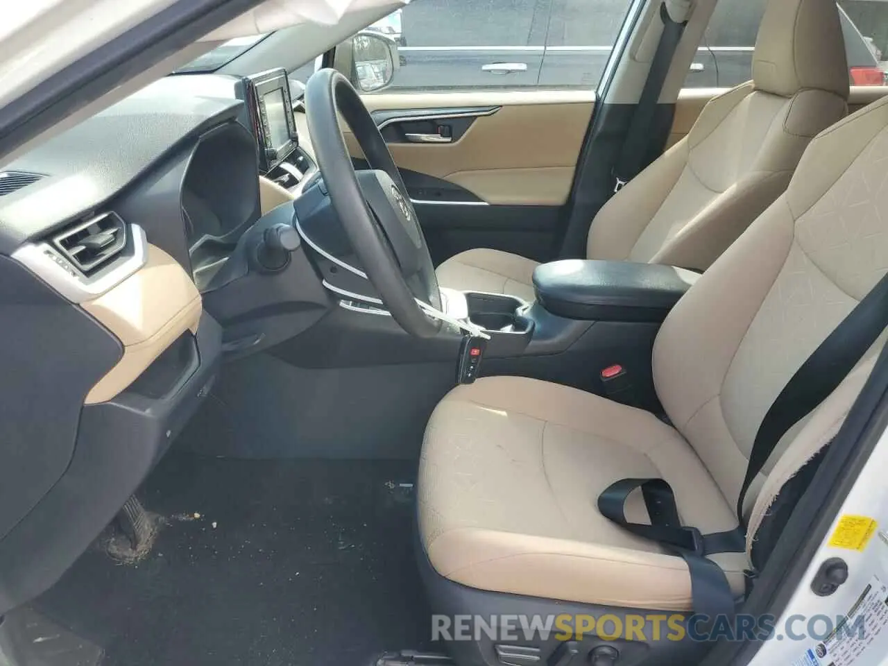 7 fotografías del automóvil dañado 2T3P1RFV5LW137034 TOYOTA RAV4 2020