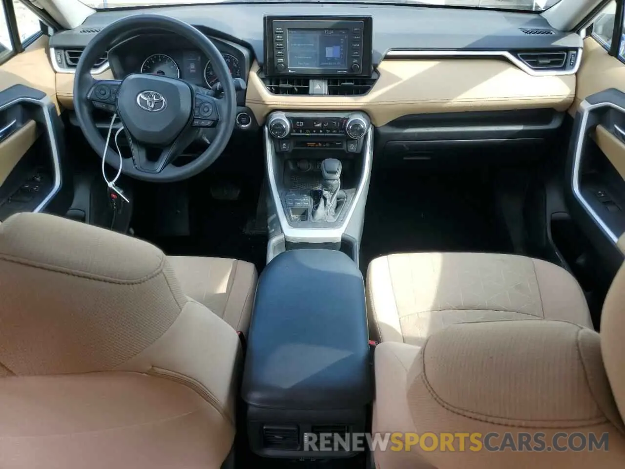 8 fotografías del automóvil dañado 2T3P1RFV5LW137034 TOYOTA RAV4 2020