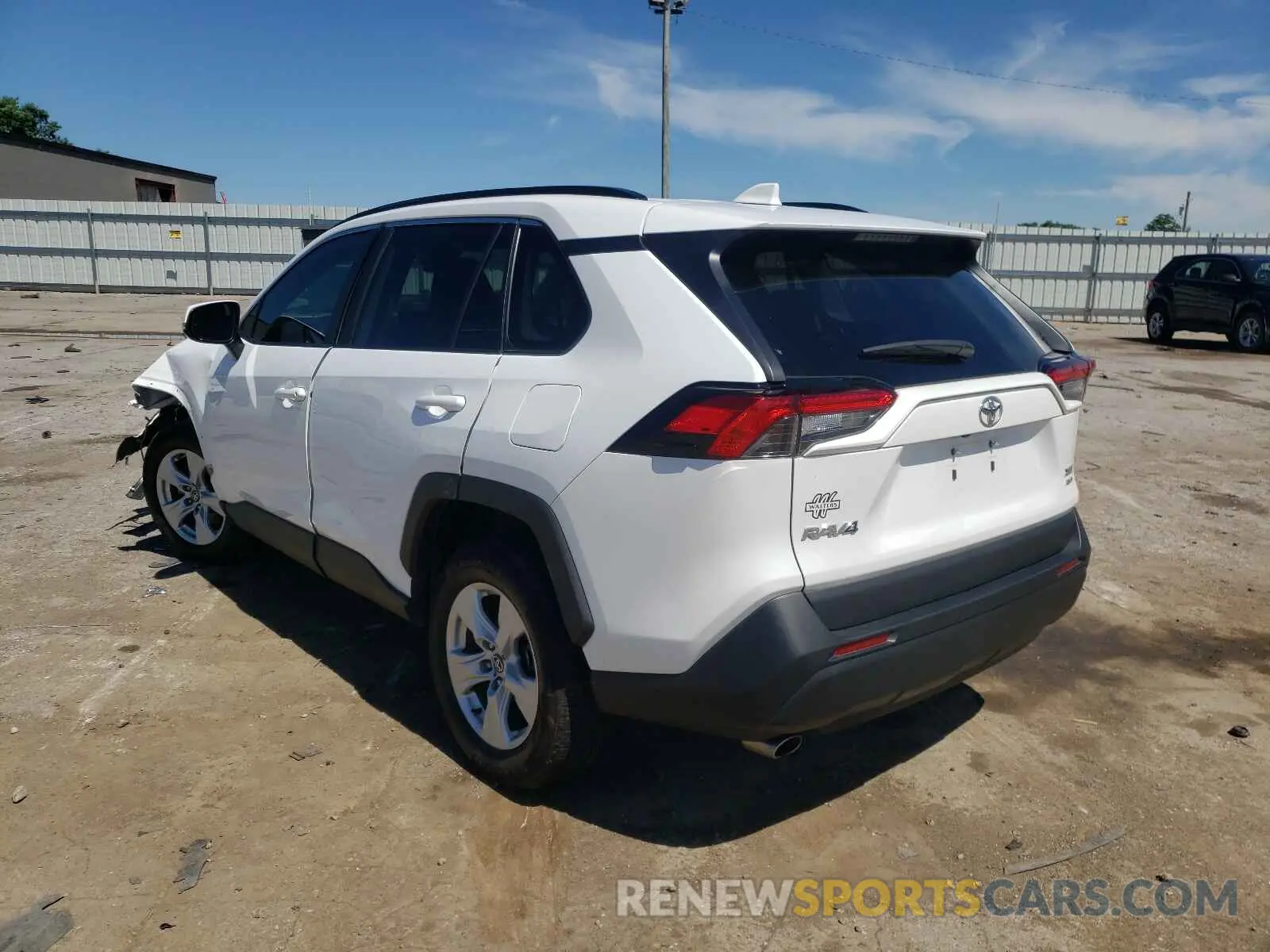 3 fotografías del automóvil dañado 2T3P1RFV6LC068744 TOYOTA RAV4 2020