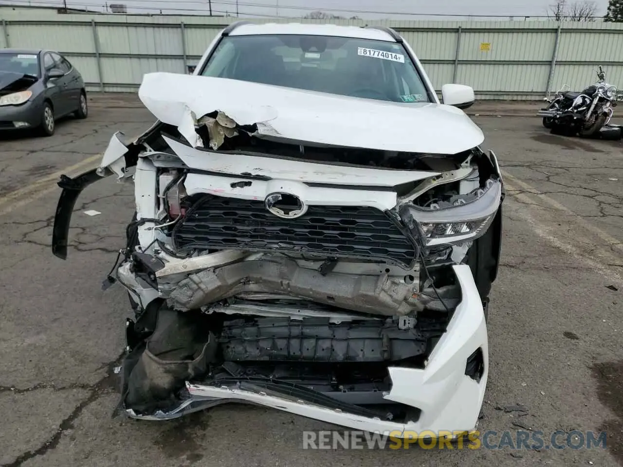5 fotografías del automóvil dañado 2T3P1RFV6LC084281 TOYOTA RAV4 2020