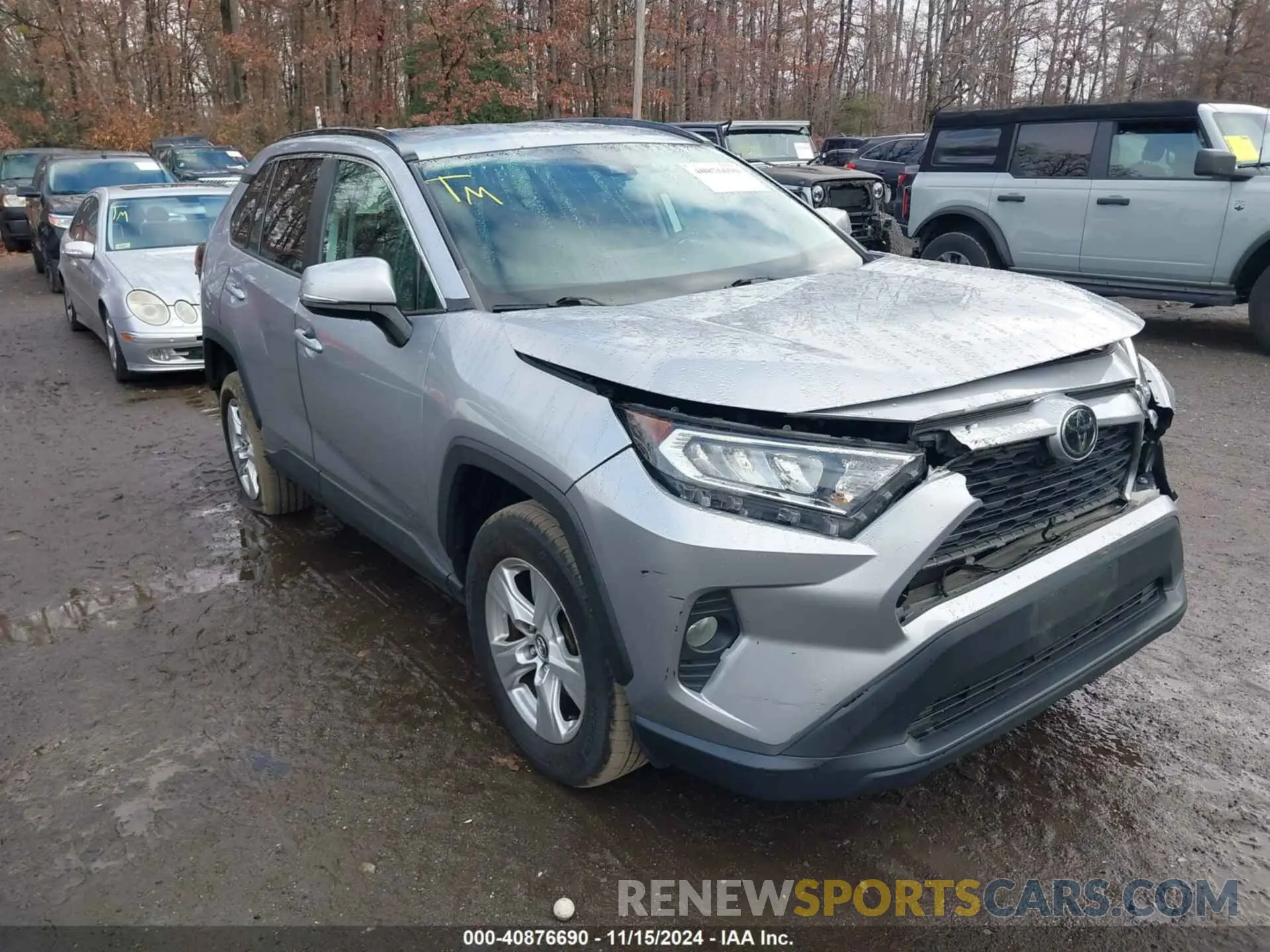 1 fotografías del automóvil dañado 2T3P1RFV6LC102200 TOYOTA RAV4 2020