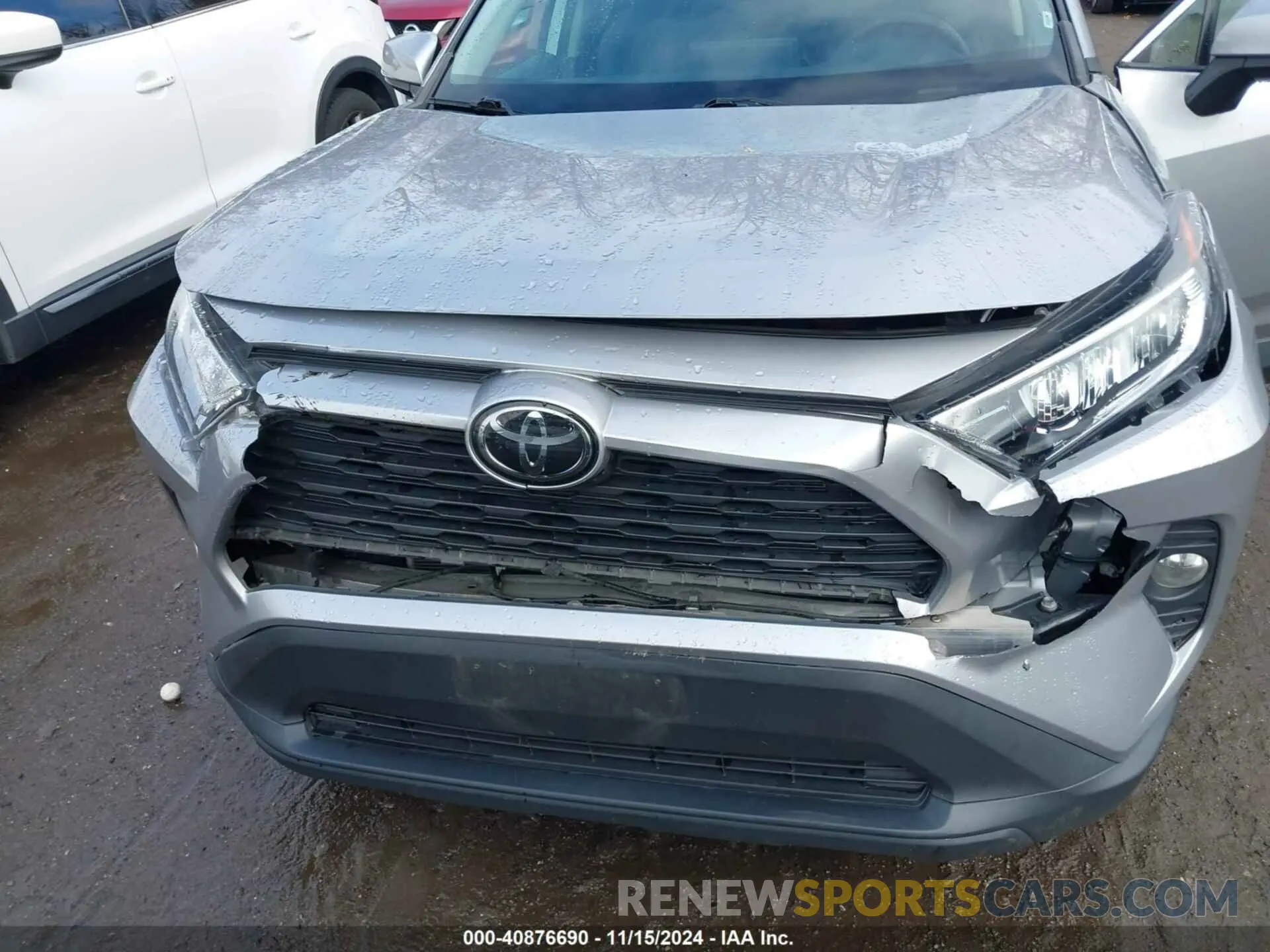 6 fotografías del automóvil dañado 2T3P1RFV6LC102200 TOYOTA RAV4 2020