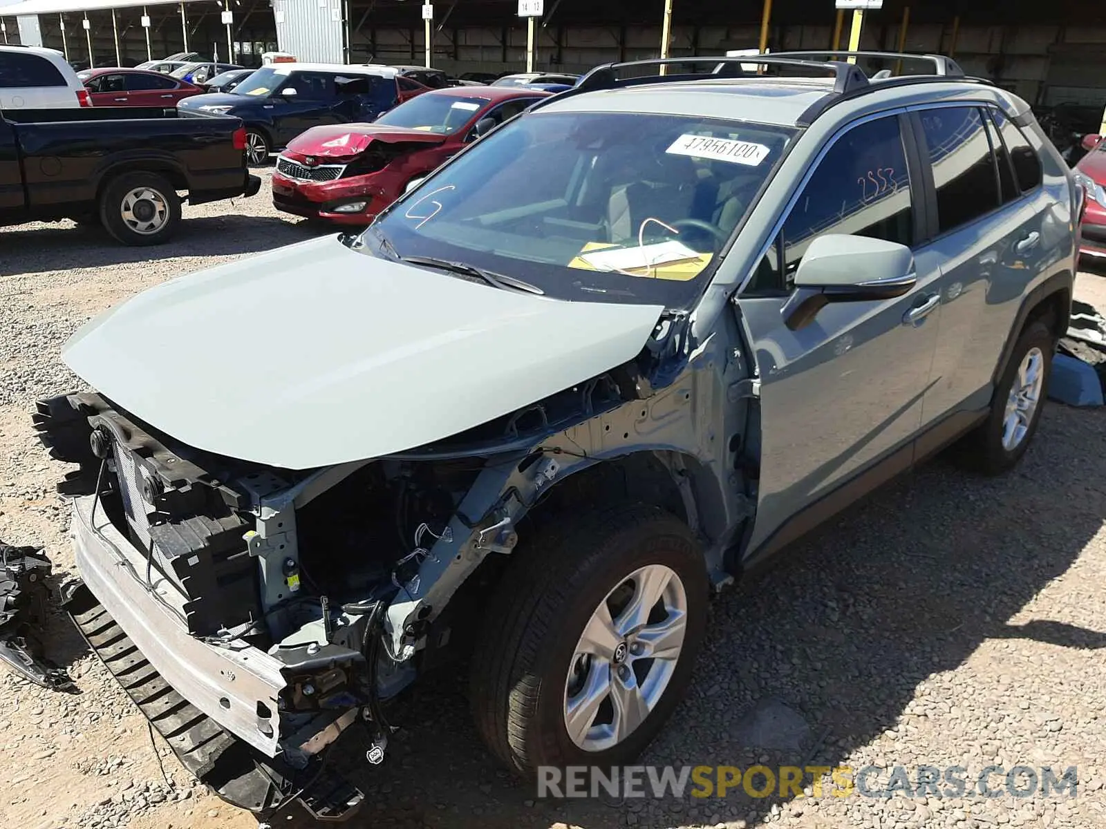 2 fotografías del automóvil dañado 2T3P1RFV6LC112645 TOYOTA RAV4 2020