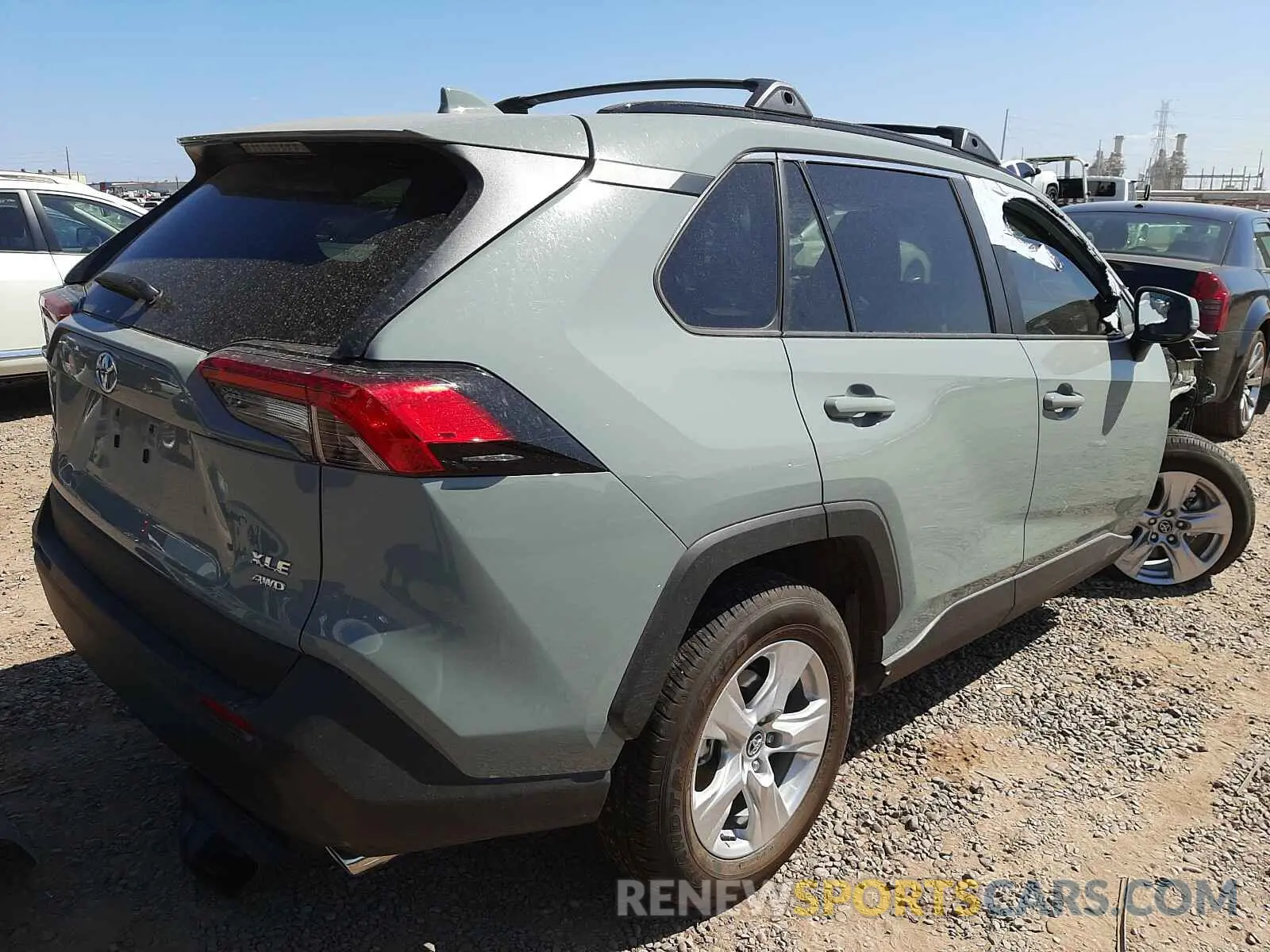 4 fotografías del automóvil dañado 2T3P1RFV6LC112645 TOYOTA RAV4 2020