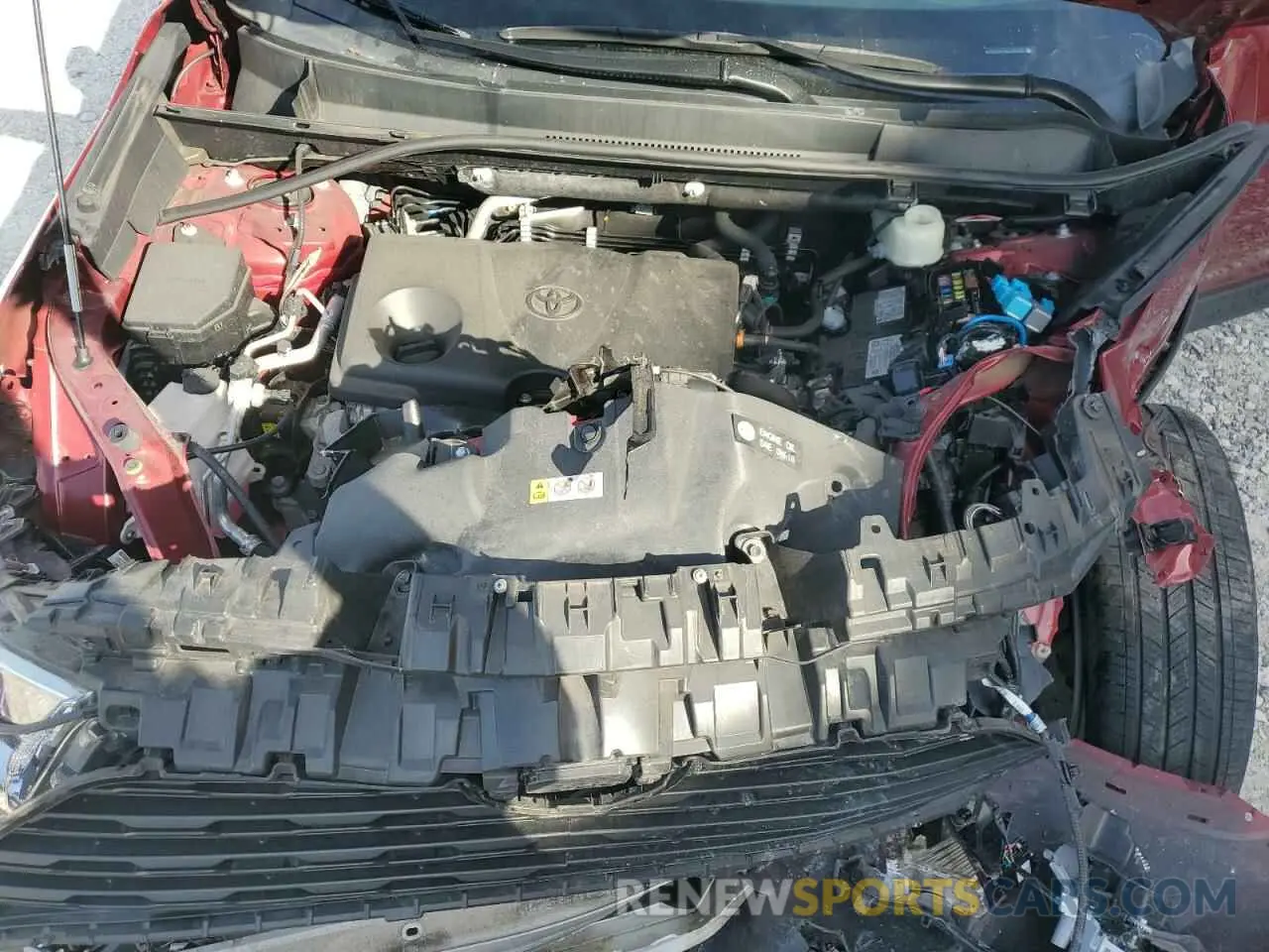 11 fotografías del automóvil dañado 2T3P1RFV6LC130031 TOYOTA RAV4 2020
