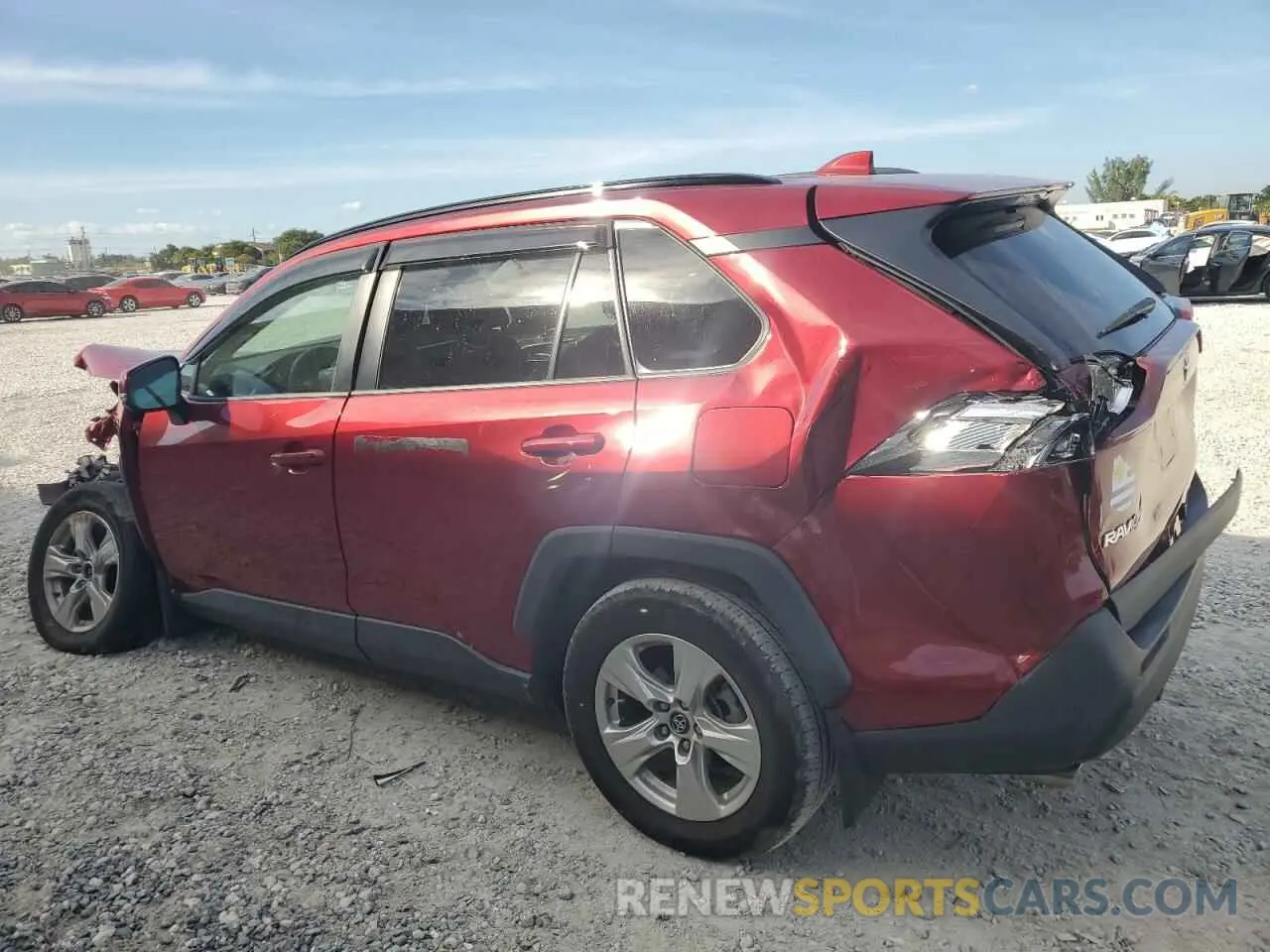 2 fotografías del automóvil dañado 2T3P1RFV6LC130031 TOYOTA RAV4 2020