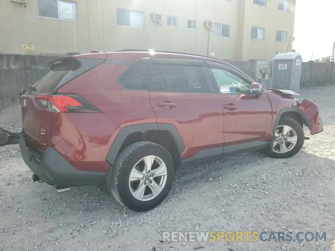 3 fotografías del automóvil dañado 2T3P1RFV6LC130031 TOYOTA RAV4 2020