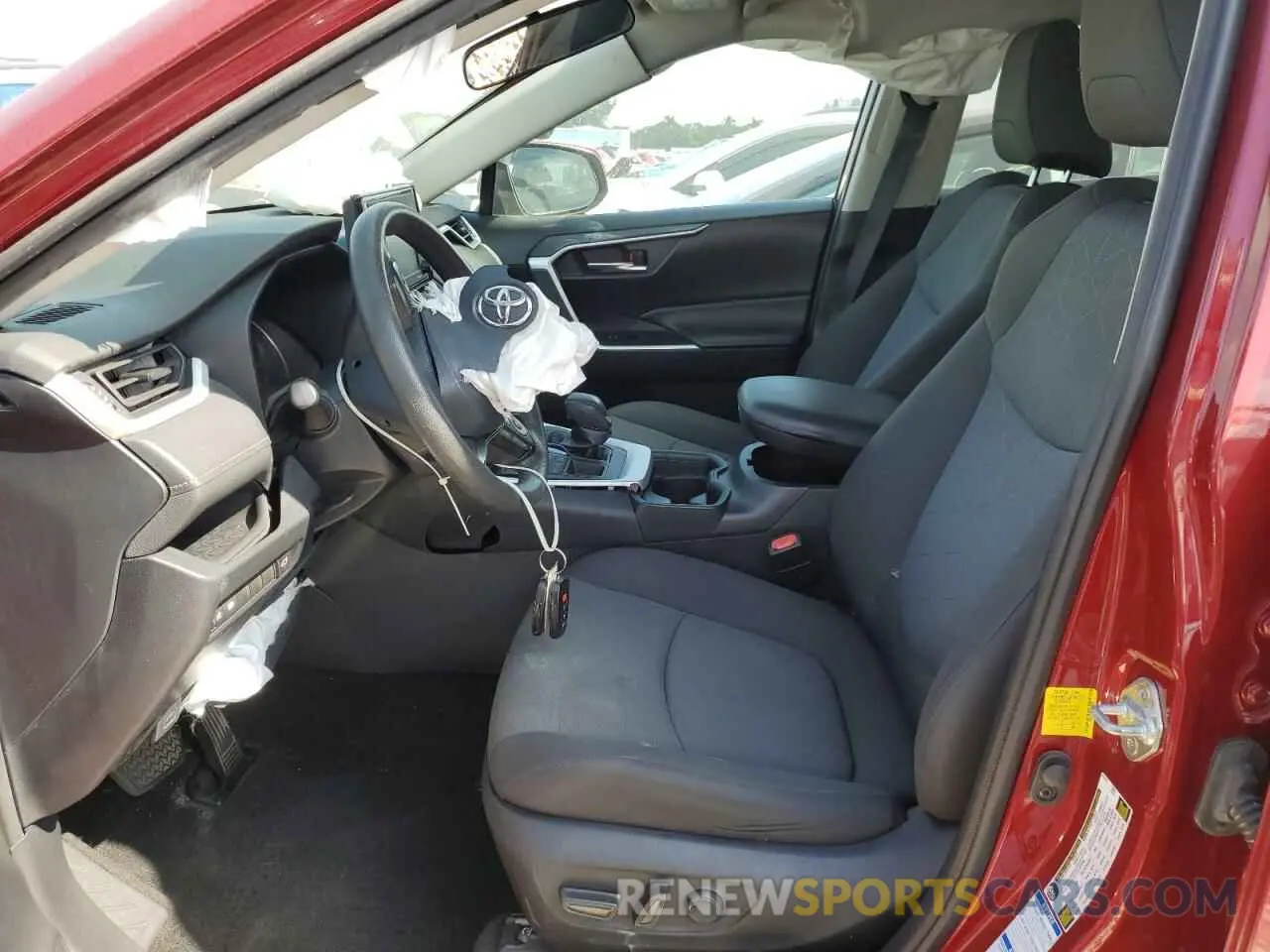 7 fotografías del automóvil dañado 2T3P1RFV6LC130031 TOYOTA RAV4 2020