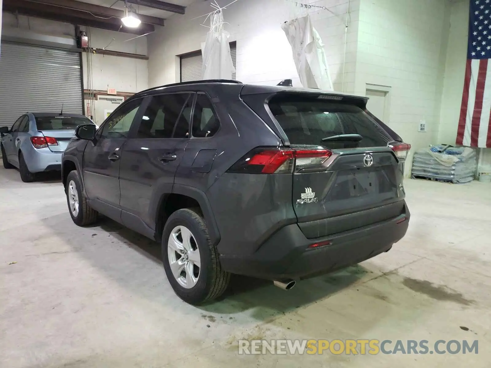3 fotografías del automóvil dañado 2T3P1RFV6LW110716 TOYOTA RAV4 2020