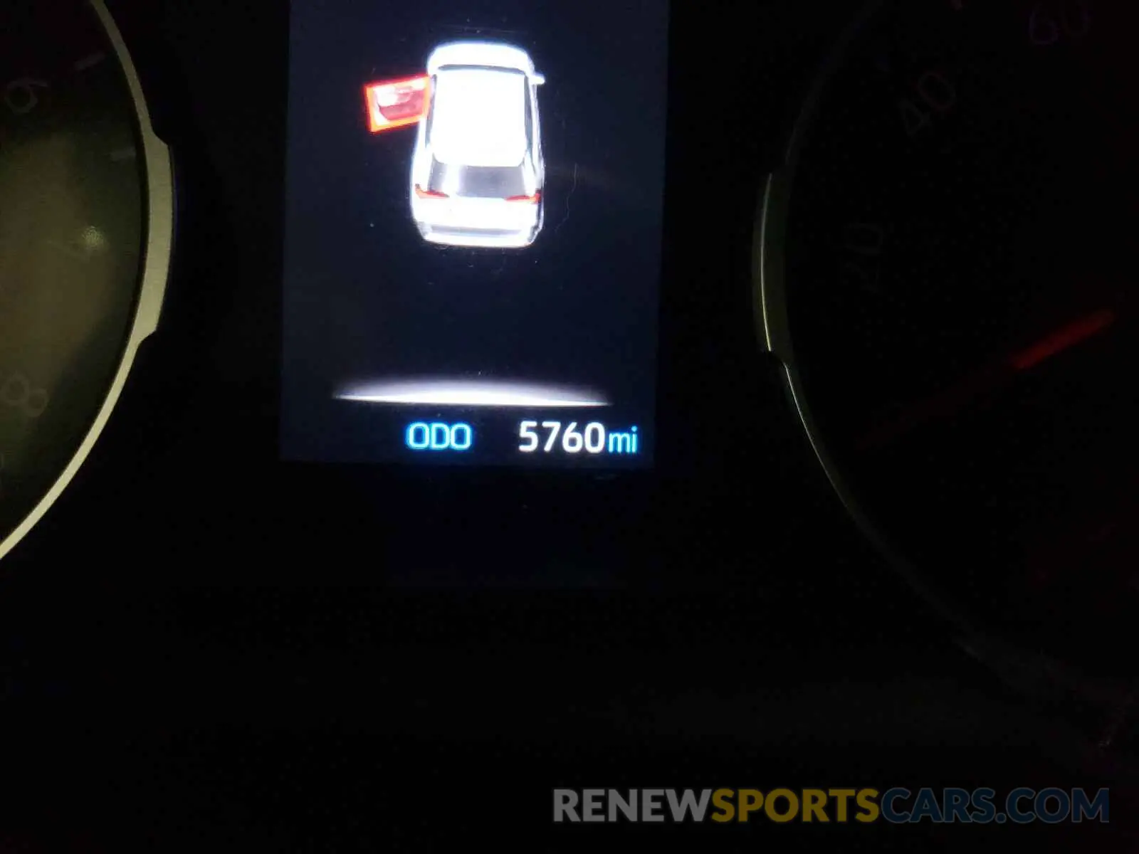 8 fotografías del automóvil dañado 2T3P1RFV6LW110716 TOYOTA RAV4 2020
