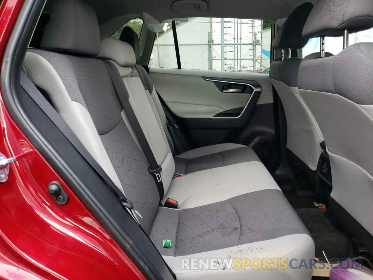 6 fotografías del automóvil dañado 2T3P1RFV7LW122518 TOYOTA RAV4 2020