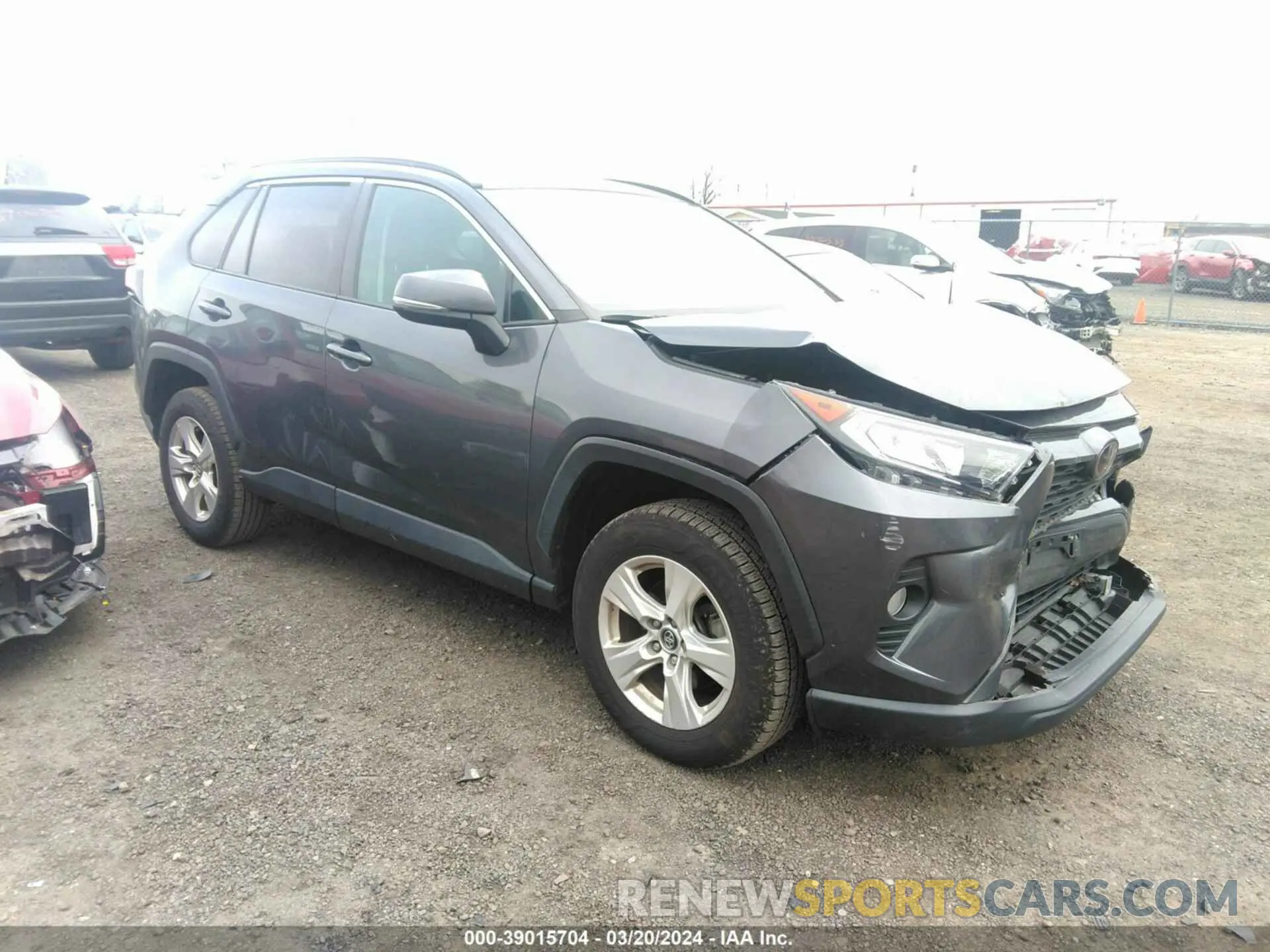 1 fotografías del automóvil dañado 2T3P1RFV7LW129727 TOYOTA RAV4 2020