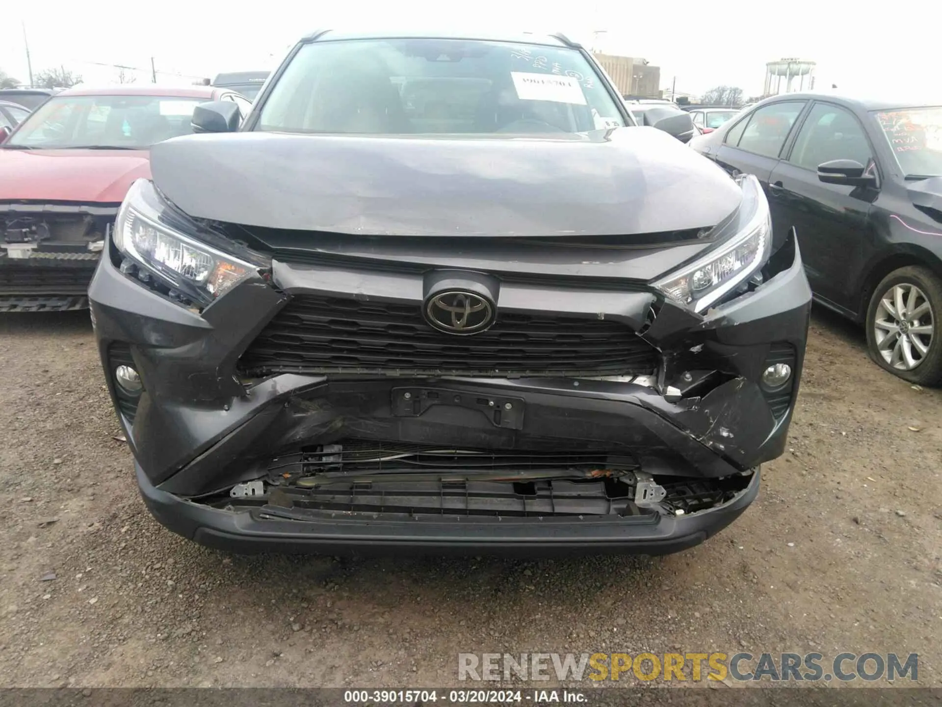 12 fotografías del automóvil dañado 2T3P1RFV7LW129727 TOYOTA RAV4 2020