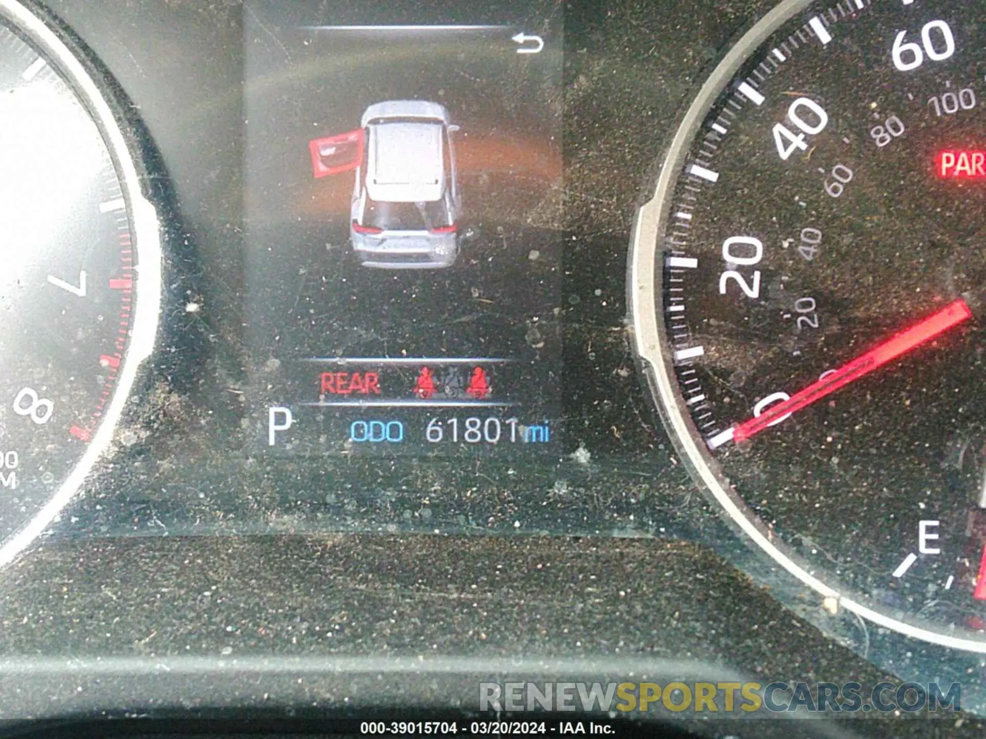 15 fotografías del automóvil dañado 2T3P1RFV7LW129727 TOYOTA RAV4 2020