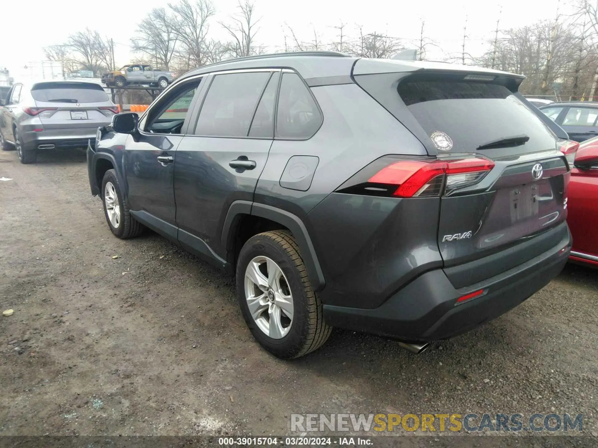 3 fotografías del automóvil dañado 2T3P1RFV7LW129727 TOYOTA RAV4 2020