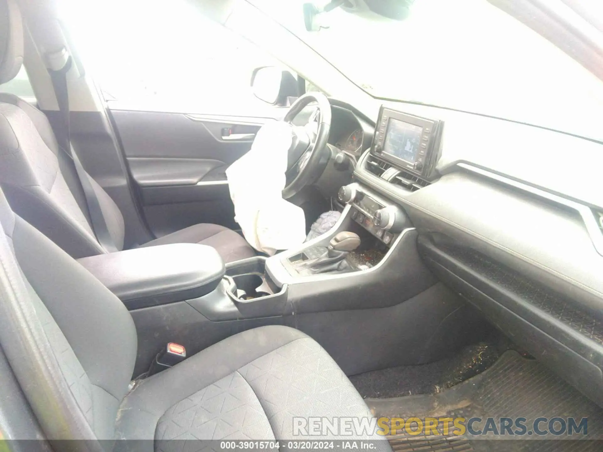 5 fotografías del automóvil dañado 2T3P1RFV7LW129727 TOYOTA RAV4 2020