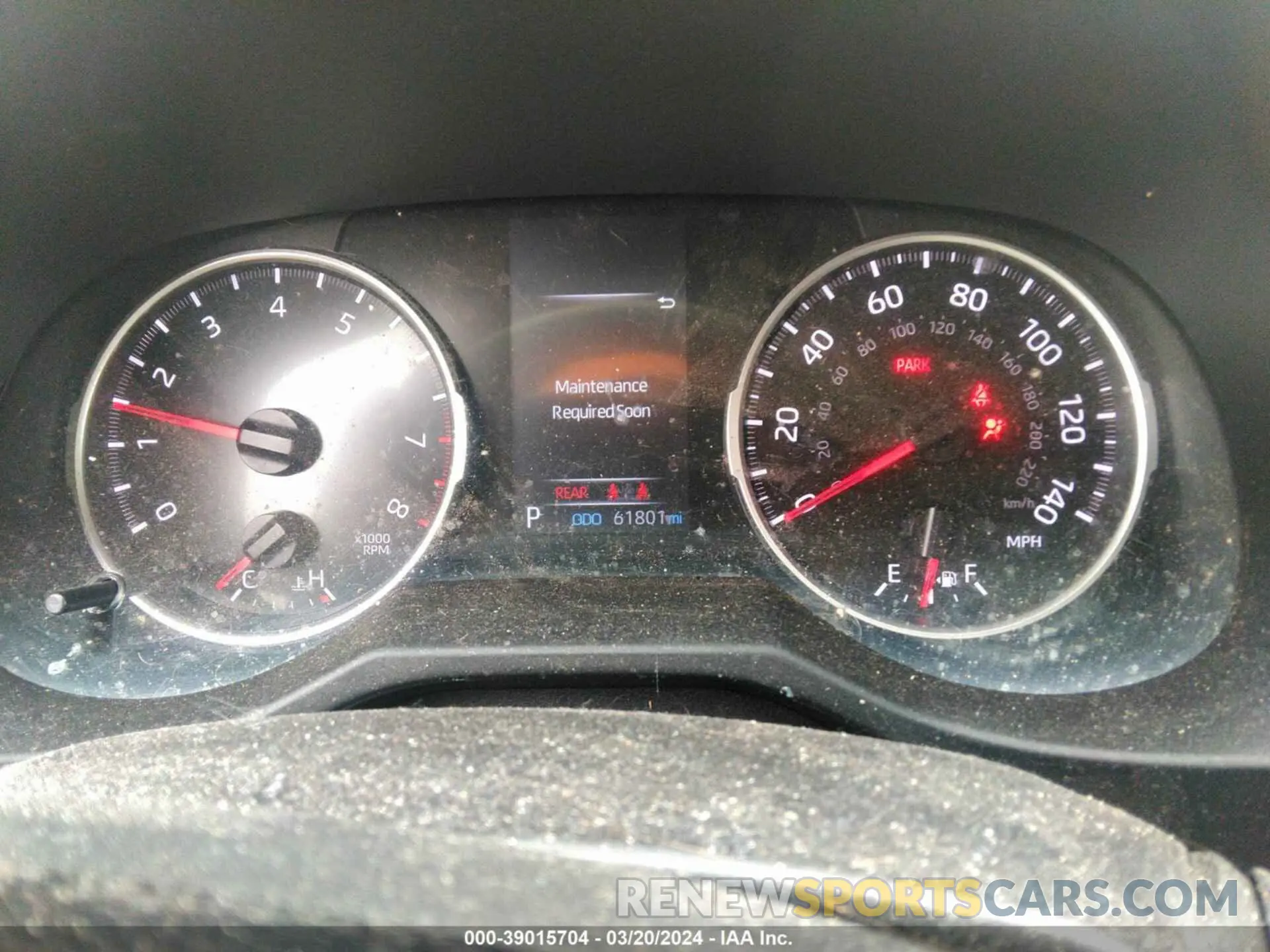 7 fotografías del automóvil dañado 2T3P1RFV7LW129727 TOYOTA RAV4 2020