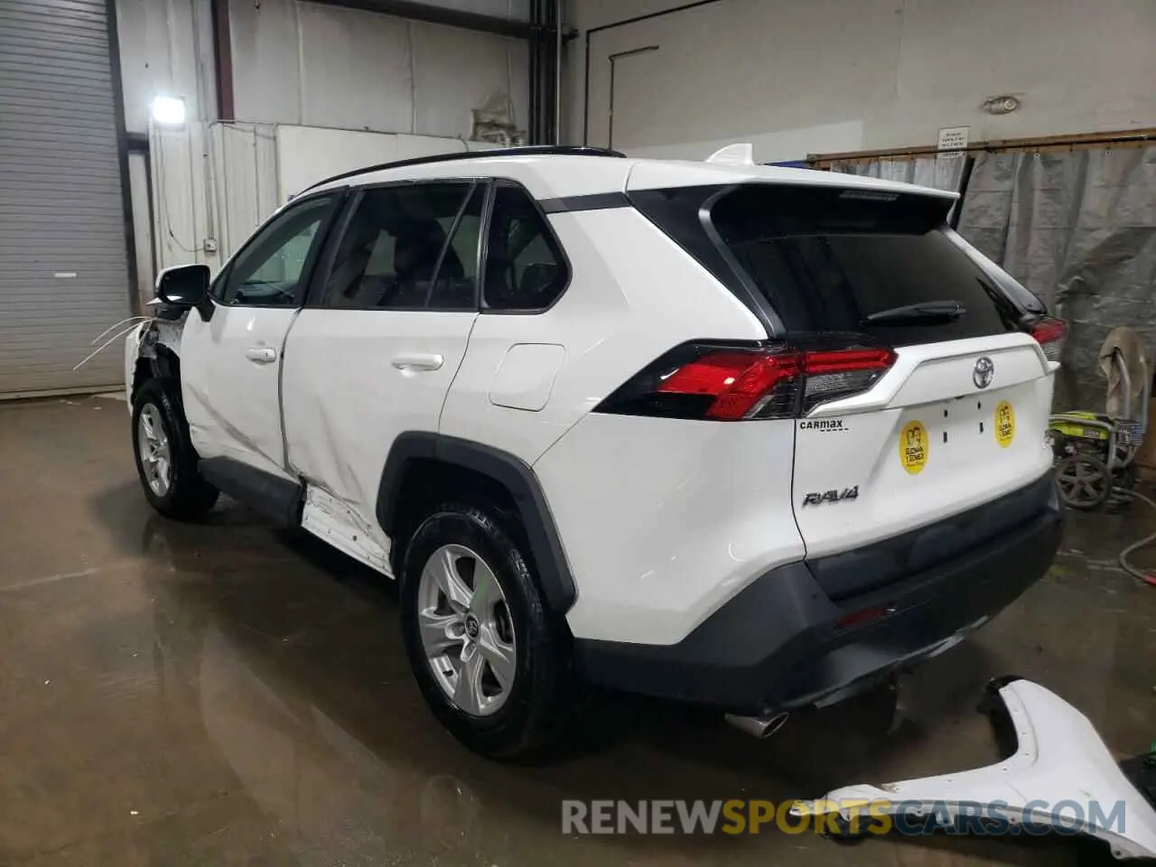 2 fotografías del automóvil dañado 2T3P1RFV7LW132840 TOYOTA RAV4 2020