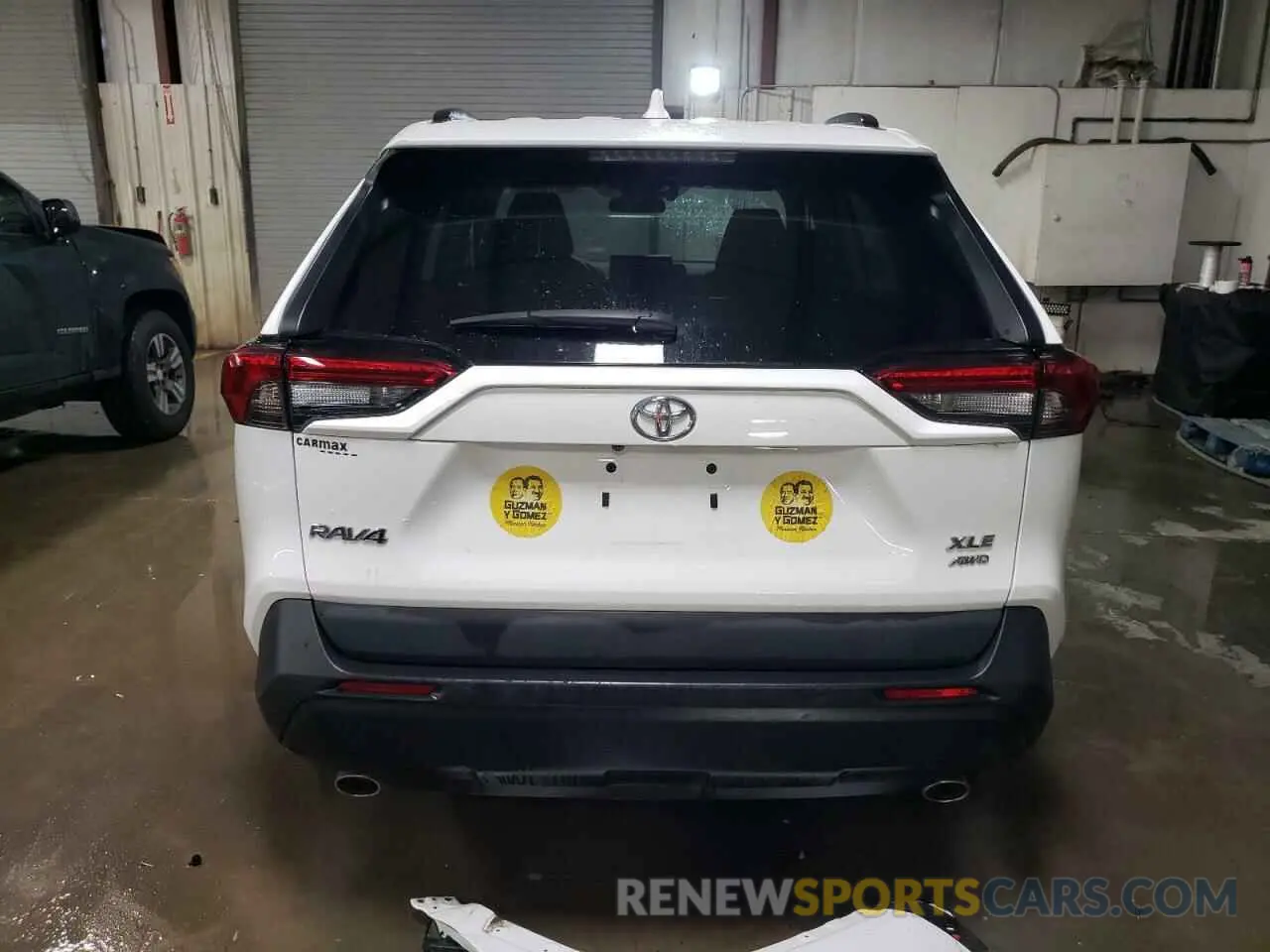 6 fotografías del automóvil dañado 2T3P1RFV7LW132840 TOYOTA RAV4 2020