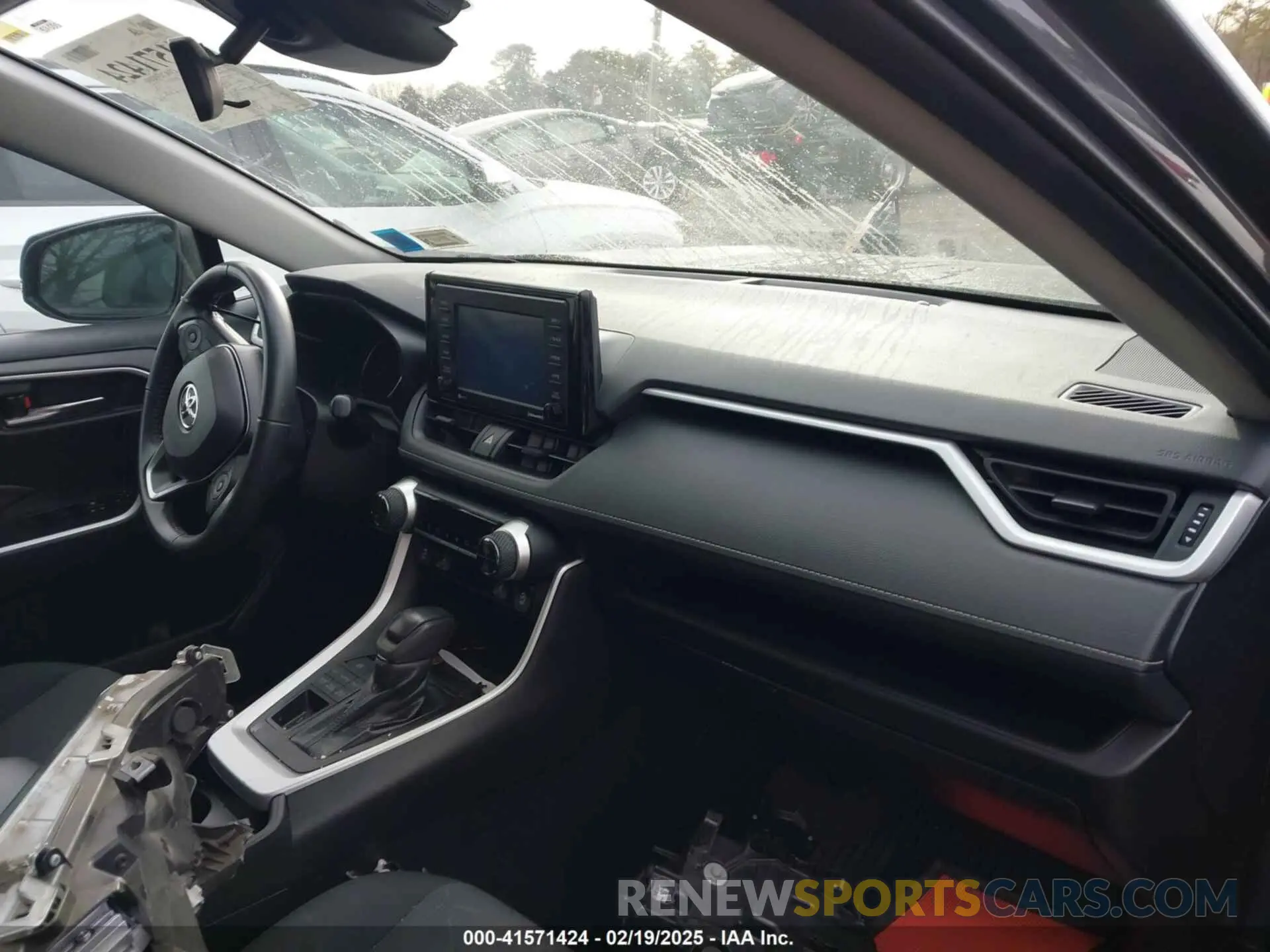 5 fotografías del automóvil dañado 2T3P1RFV7LW138329 TOYOTA RAV4 2020