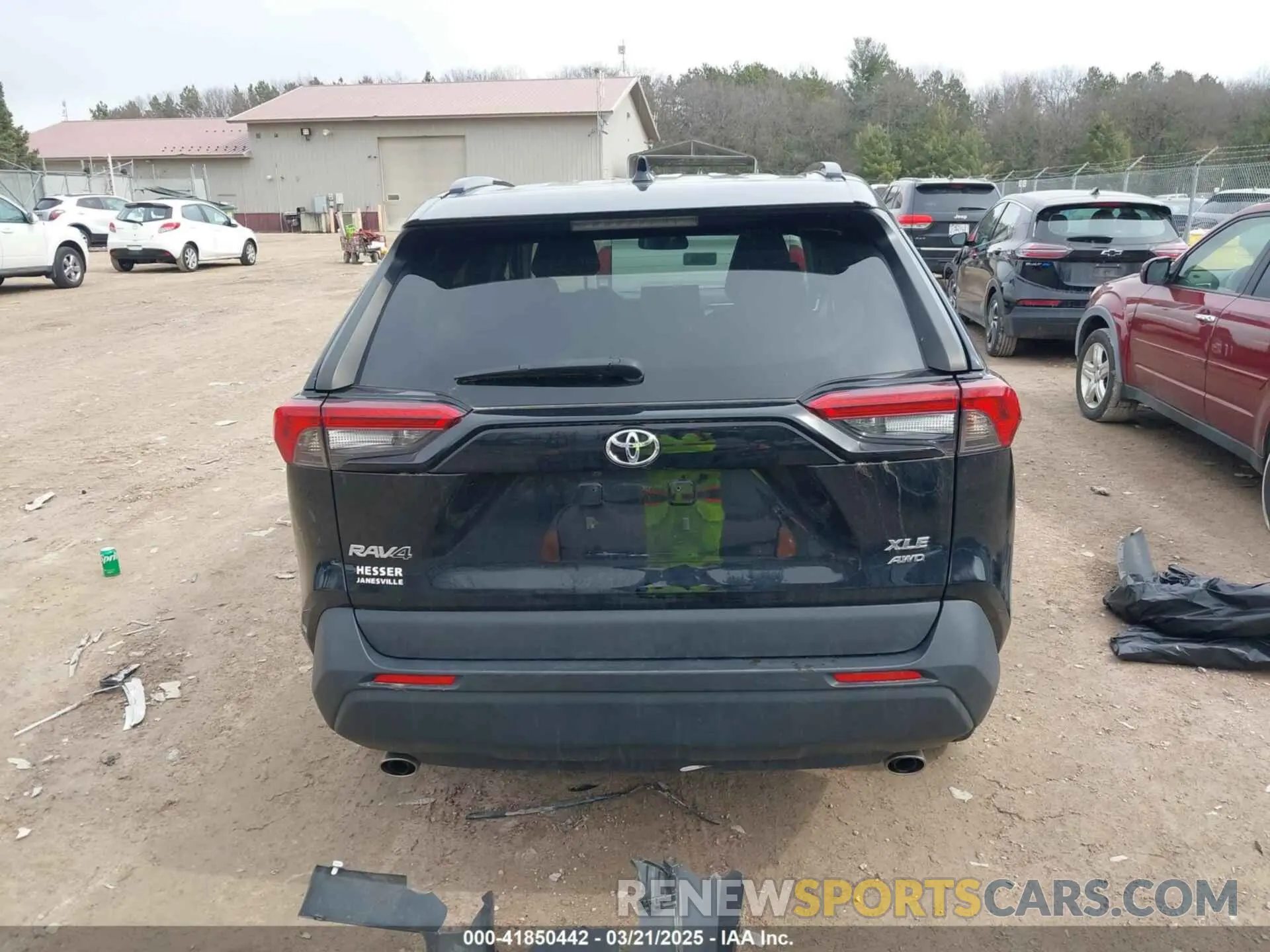16 fotografías del automóvil dañado 2T3P1RFV8LC061598 TOYOTA RAV4 2020