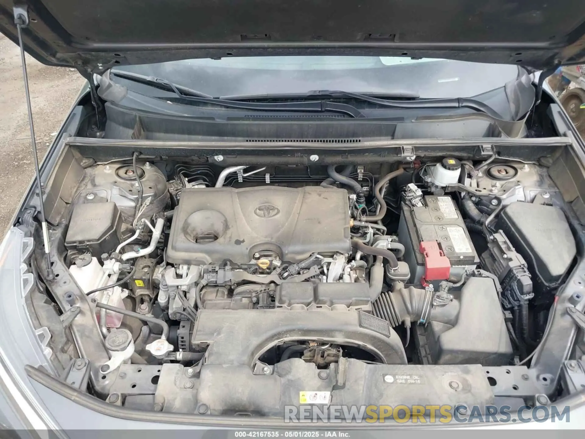 10 fotografías del automóvil dañado 2T3P1RFV8LC090423 TOYOTA RAV4 2020