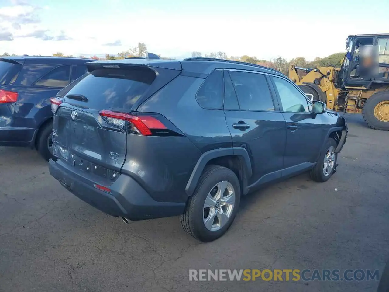 3 fotografías del automóvil dañado 2T3P1RFV8LC106040 TOYOTA RAV4 2020
