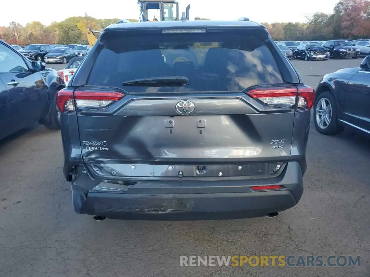 6 fotografías del automóvil dañado 2T3P1RFV8LC106040 TOYOTA RAV4 2020