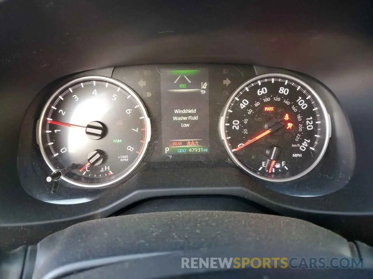 9 fotografías del automóvil dañado 2T3P1RFV8LC106040 TOYOTA RAV4 2020