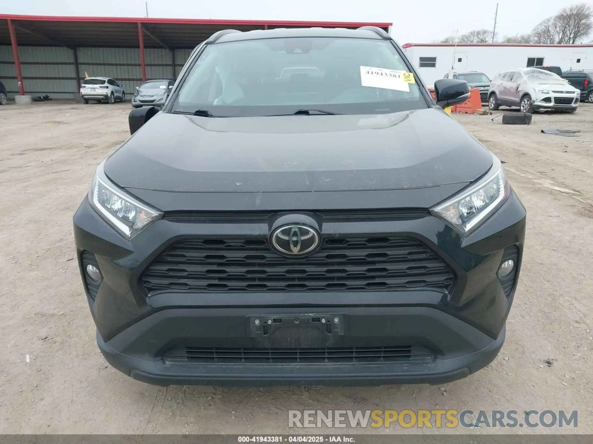 12 fotografías del automóvil dañado 2T3P1RFV8LC117667 TOYOTA RAV4 2020