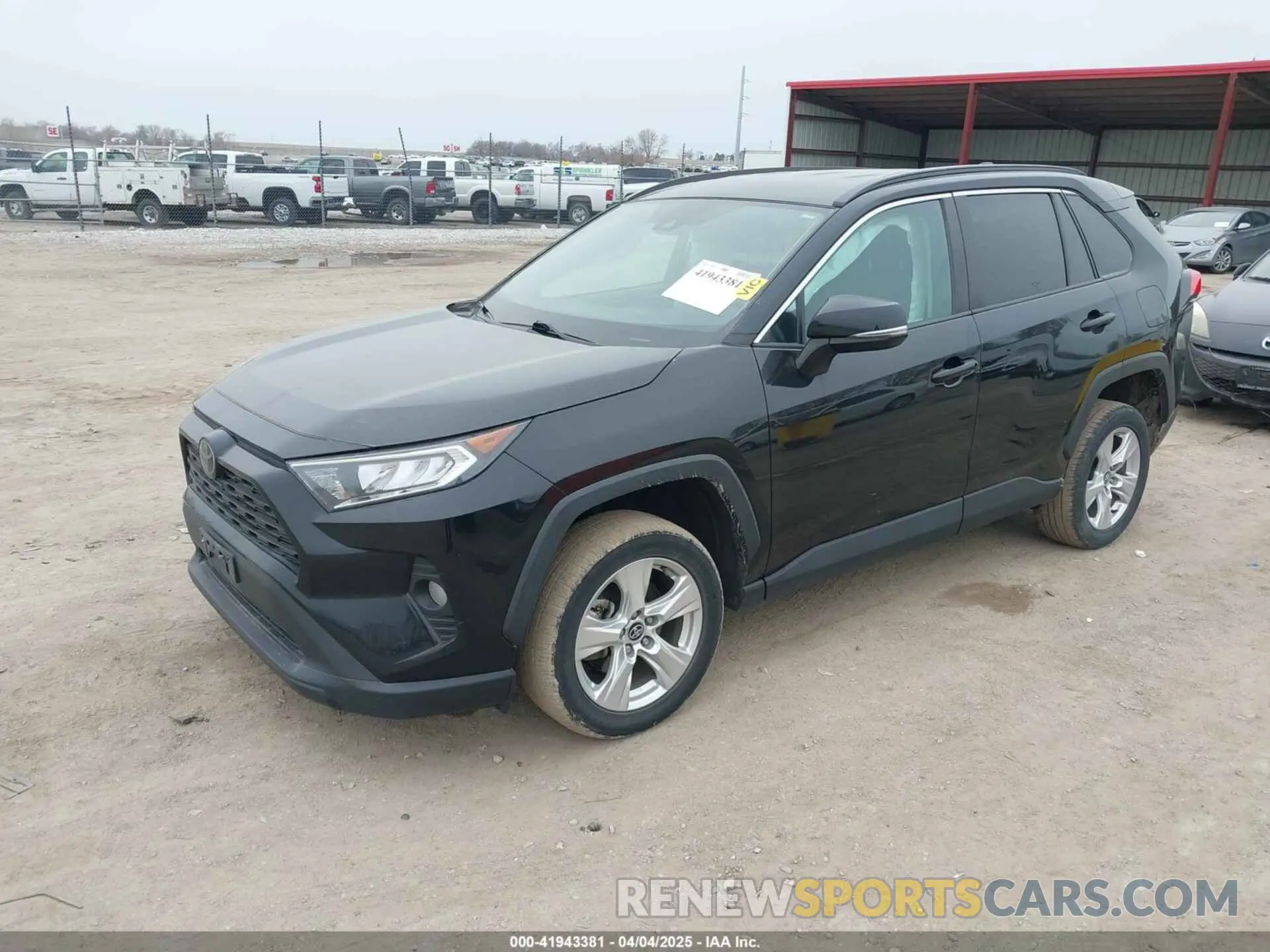 2 fotografías del automóvil dañado 2T3P1RFV8LC117667 TOYOTA RAV4 2020