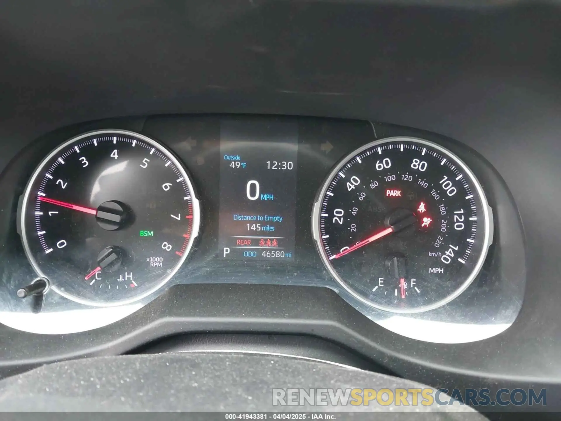 7 fotografías del automóvil dañado 2T3P1RFV8LC117667 TOYOTA RAV4 2020