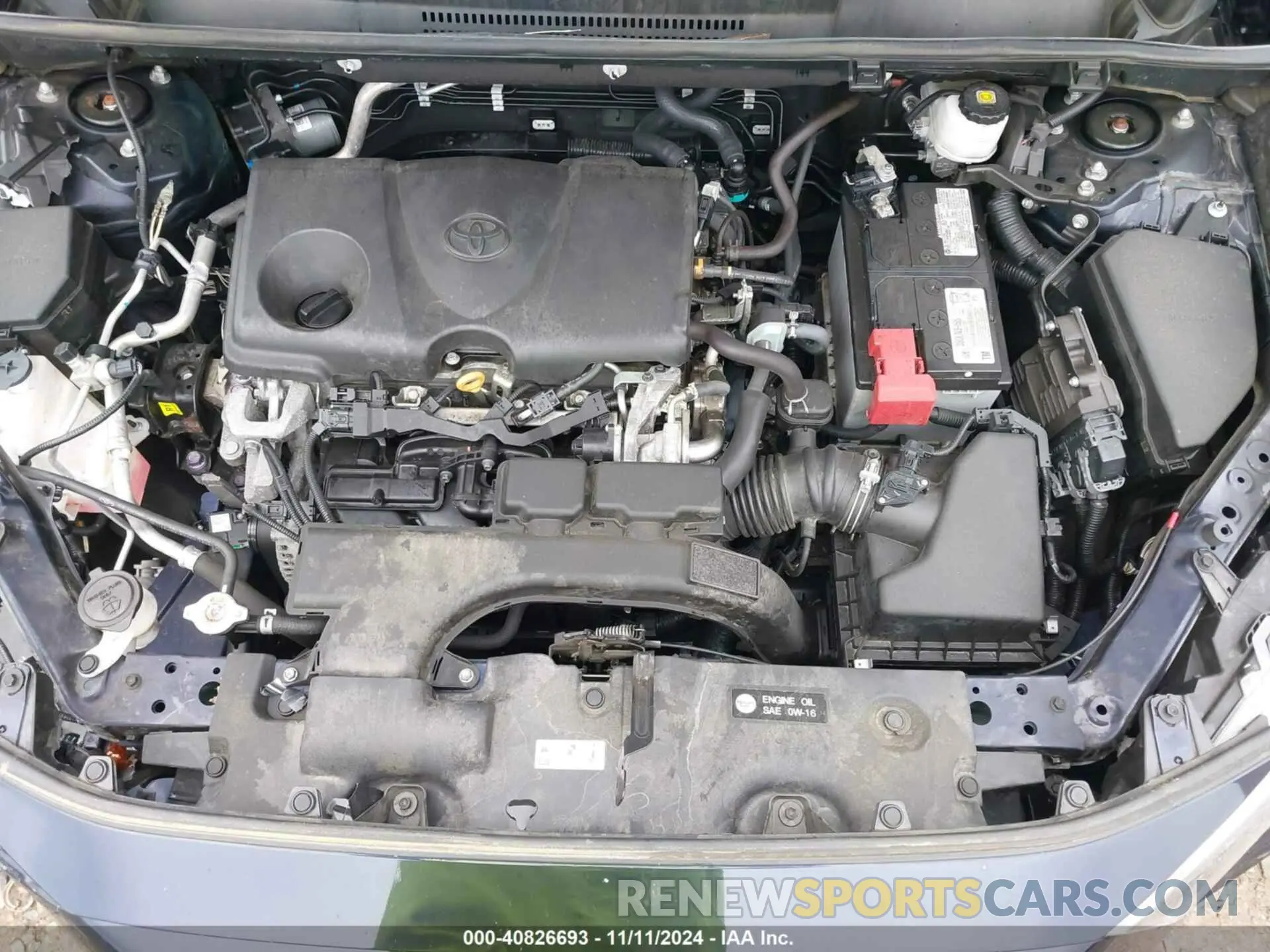 10 fotografías del automóvil dañado 2T3P1RFV8LC125820 TOYOTA RAV4 2020