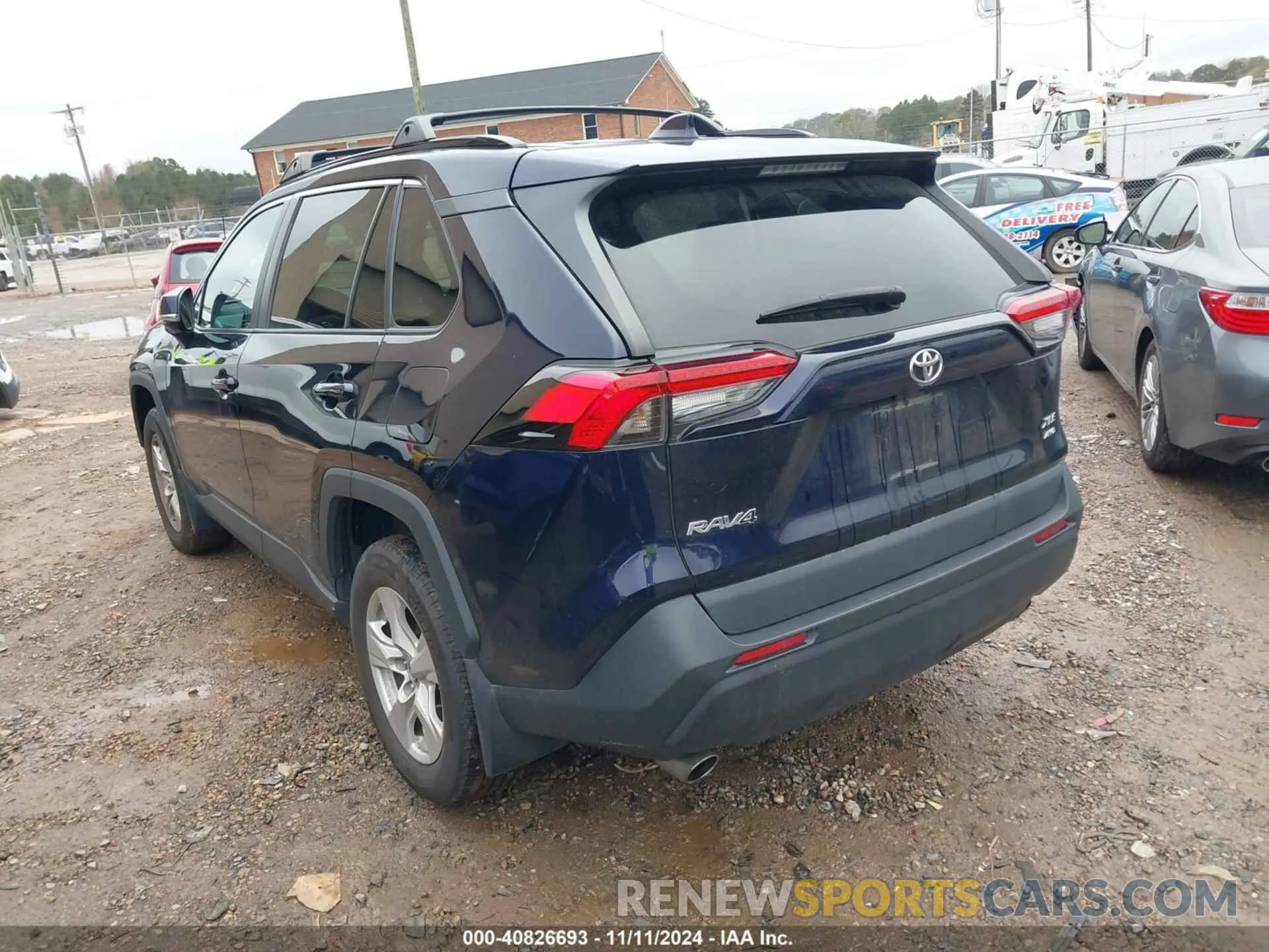 3 fotografías del automóvil dañado 2T3P1RFV8LC125820 TOYOTA RAV4 2020