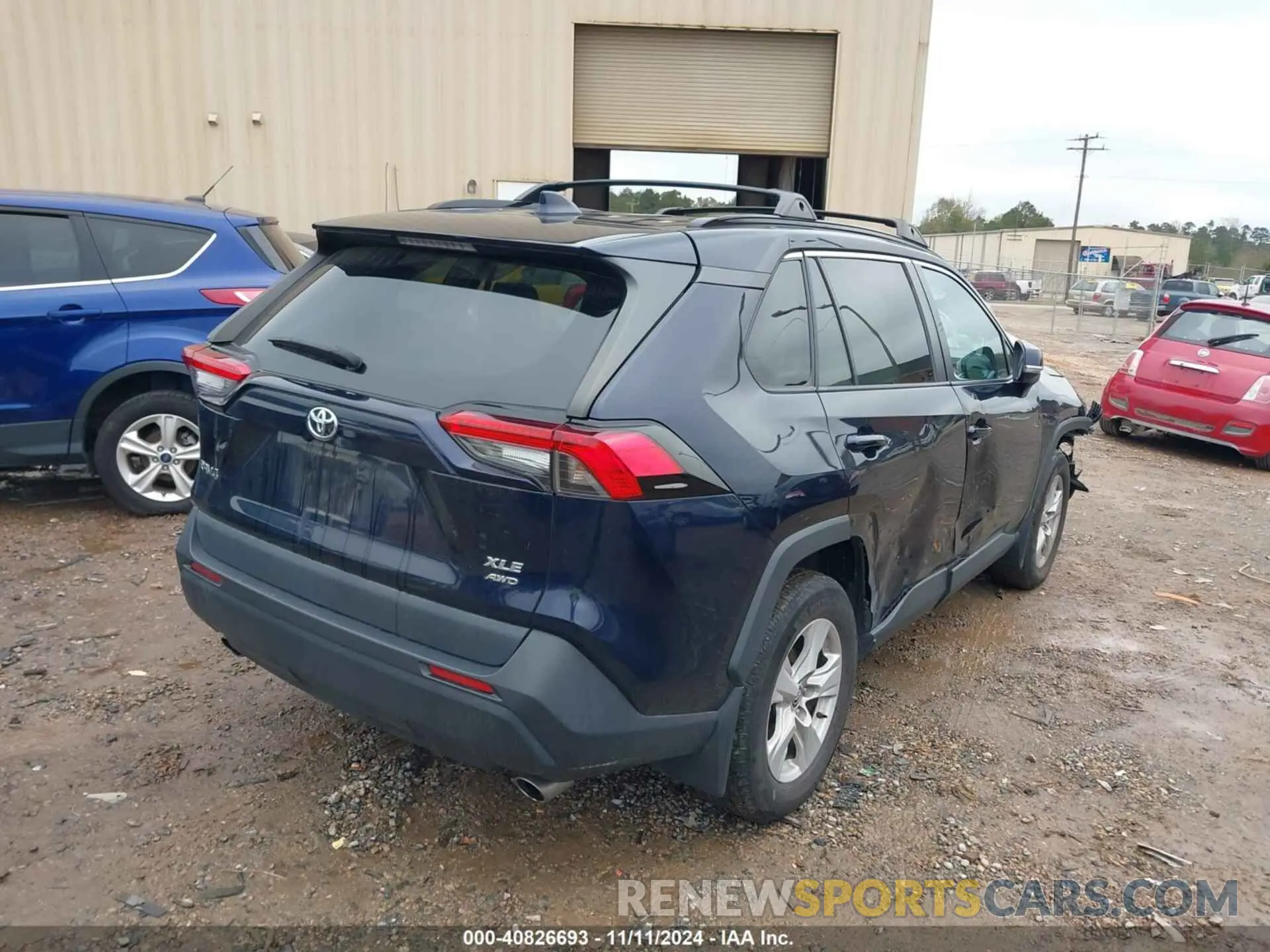 4 fotografías del automóvil dañado 2T3P1RFV8LC125820 TOYOTA RAV4 2020