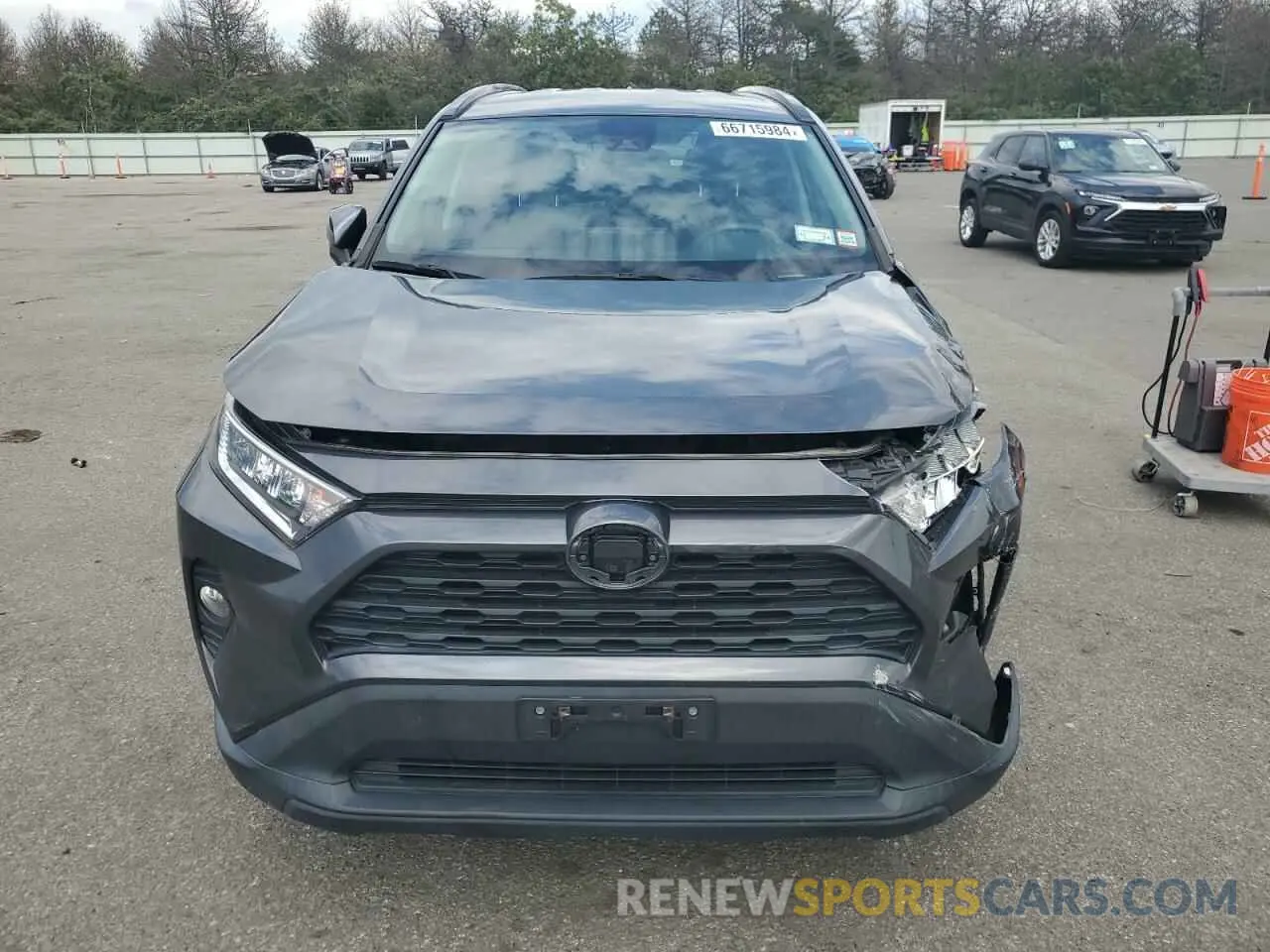 5 fotografías del automóvil dañado 2T3P1RFV8LC136333 TOYOTA RAV4 2020