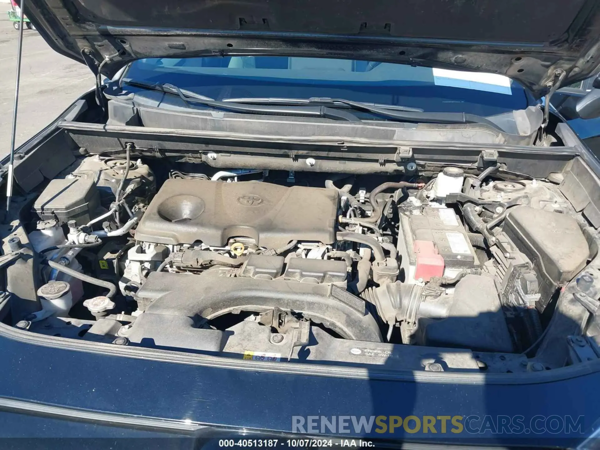 10 fotografías del automóvil dañado 2T3P1RFV8LW108904 TOYOTA RAV4 2020