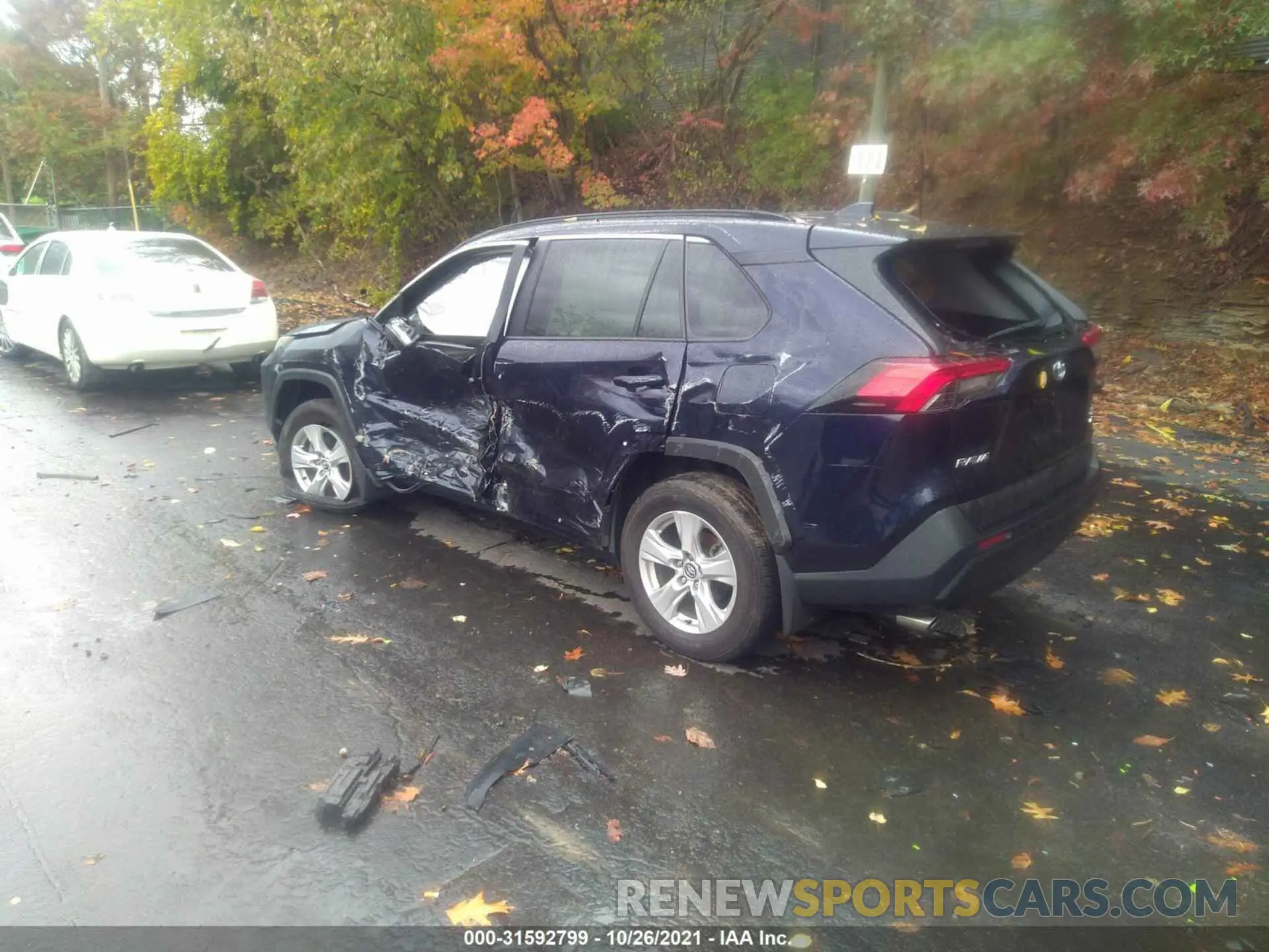 3 fotografías del automóvil dañado 2T3P1RFV8LW119384 TOYOTA RAV4 2020