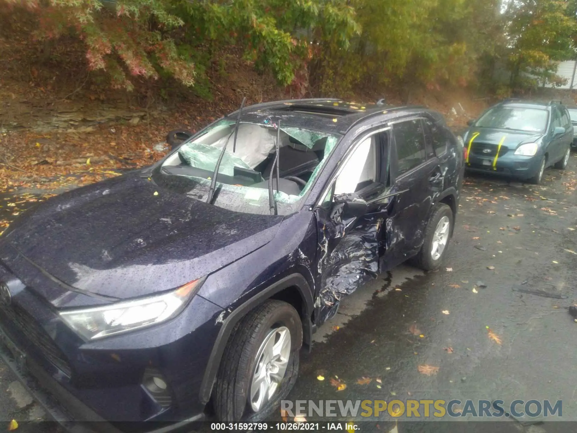 6 fotografías del automóvil dañado 2T3P1RFV8LW119384 TOYOTA RAV4 2020