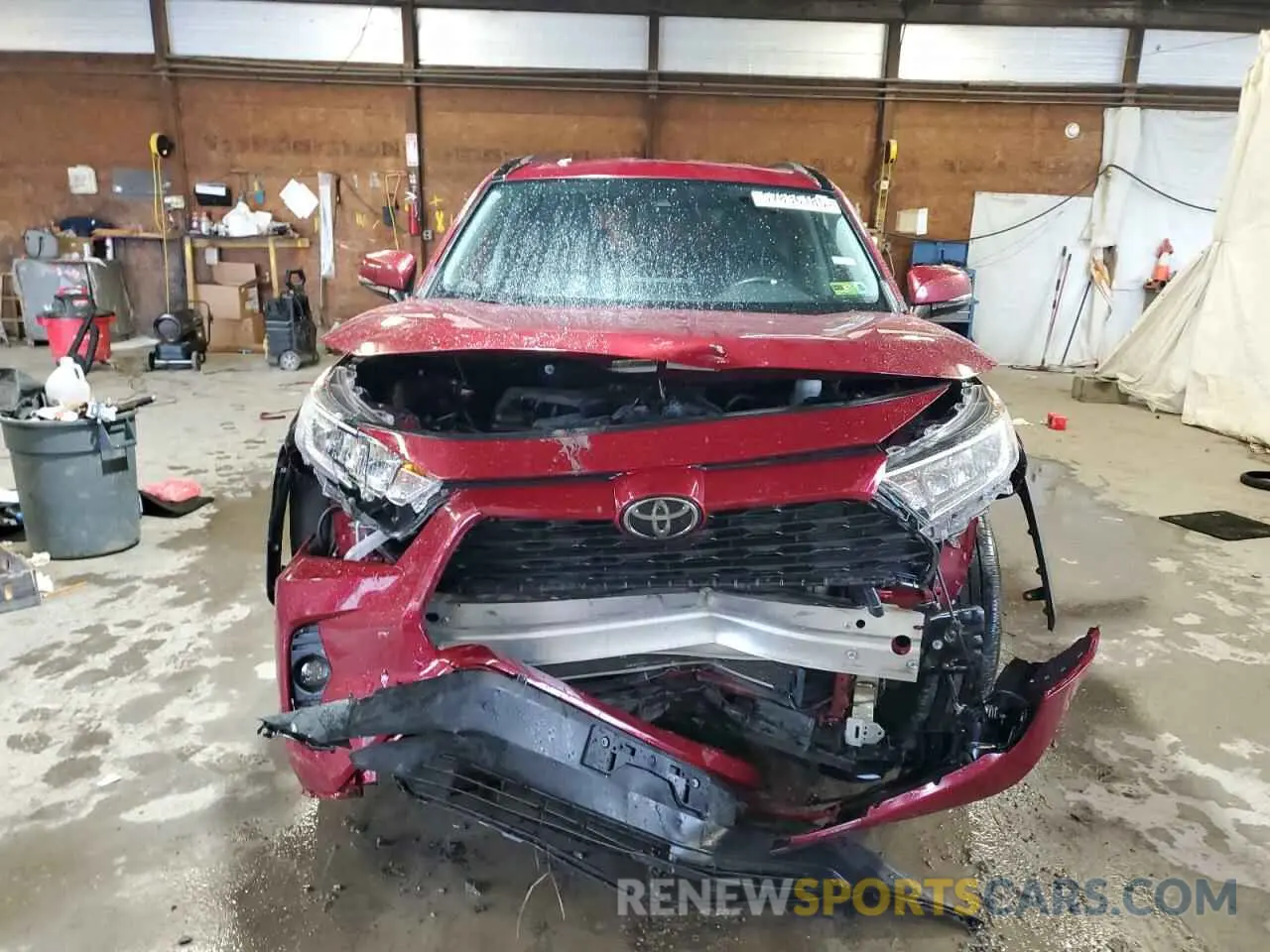5 fotografías del automóvil dañado 2T3P1RFV8LW121992 TOYOTA RAV4 2020