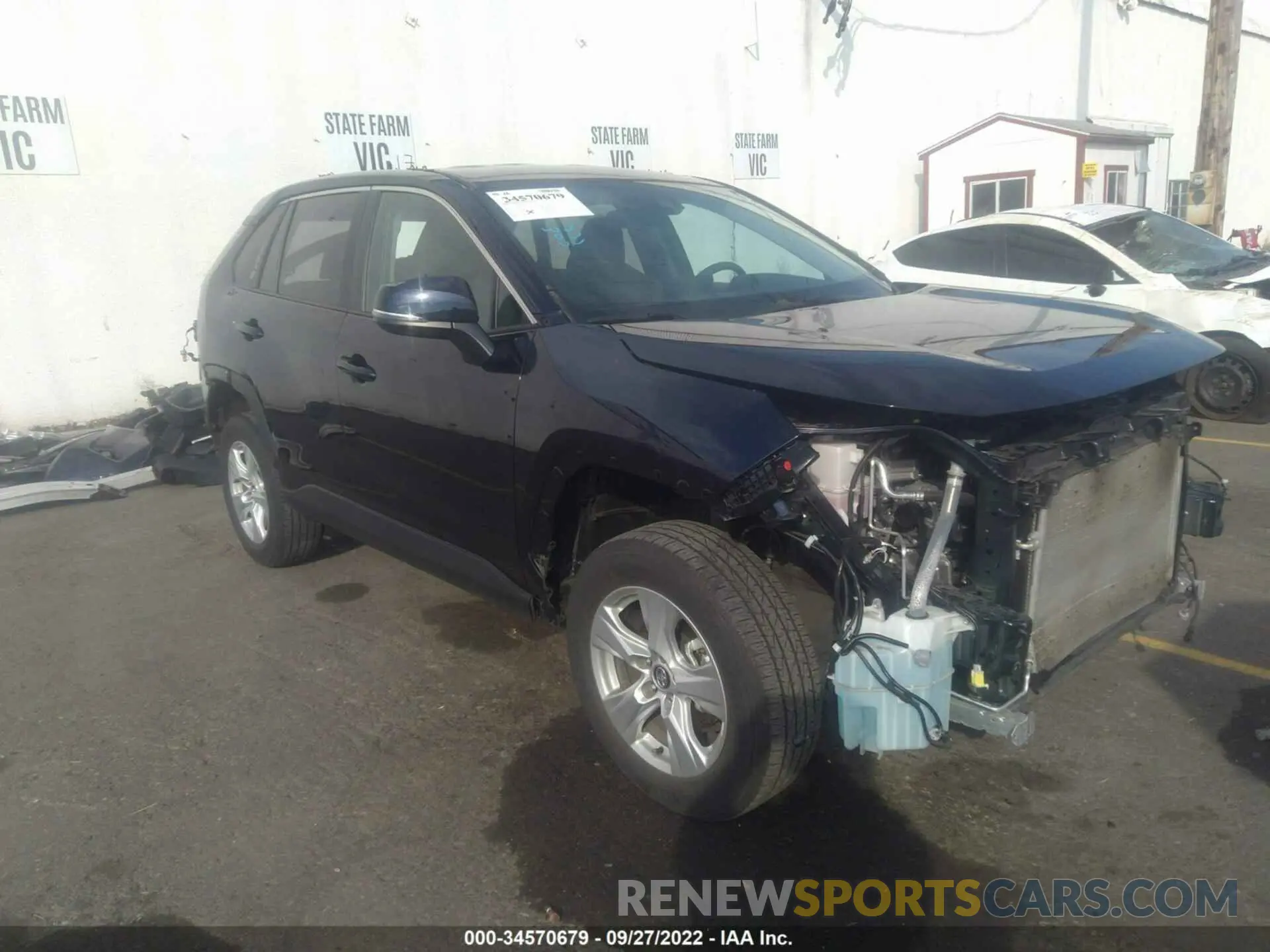 1 fotografías del automóvil dañado 2T3P1RFV8LW123497 TOYOTA RAV4 2020