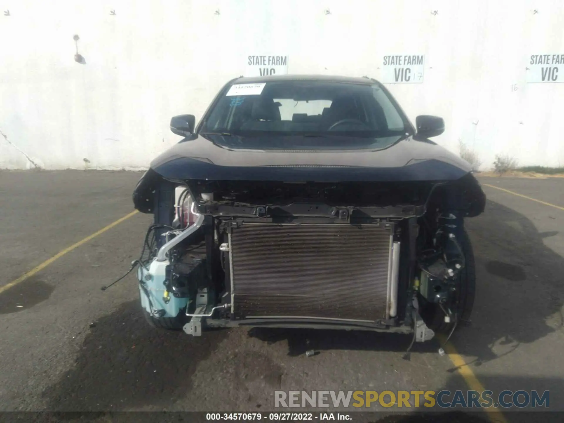 6 fotografías del automóvil dañado 2T3P1RFV8LW123497 TOYOTA RAV4 2020
