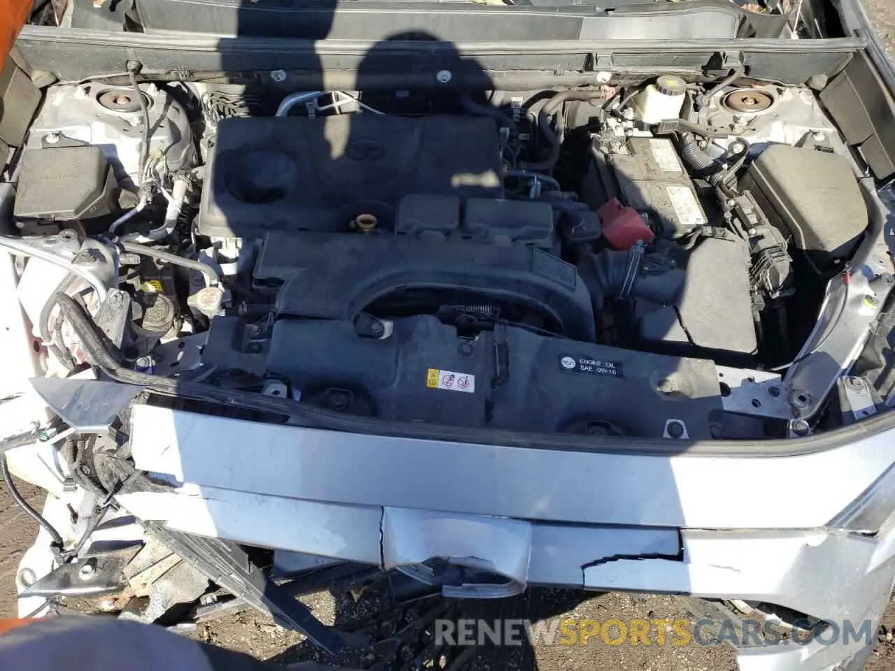 12 fotografías del automóvil dañado 2T3P1RFV9LC075283 TOYOTA RAV4 2020