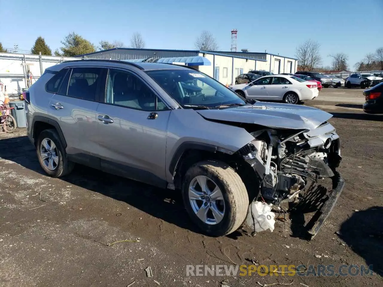 4 fotografías del automóvil dañado 2T3P1RFV9LC075283 TOYOTA RAV4 2020