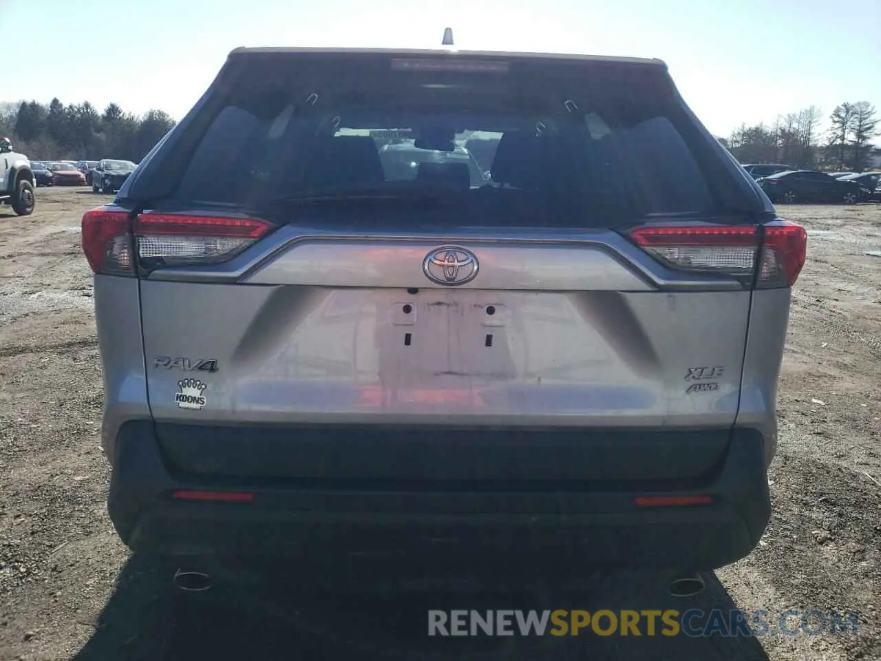 6 fotografías del automóvil dañado 2T3P1RFV9LC075283 TOYOTA RAV4 2020