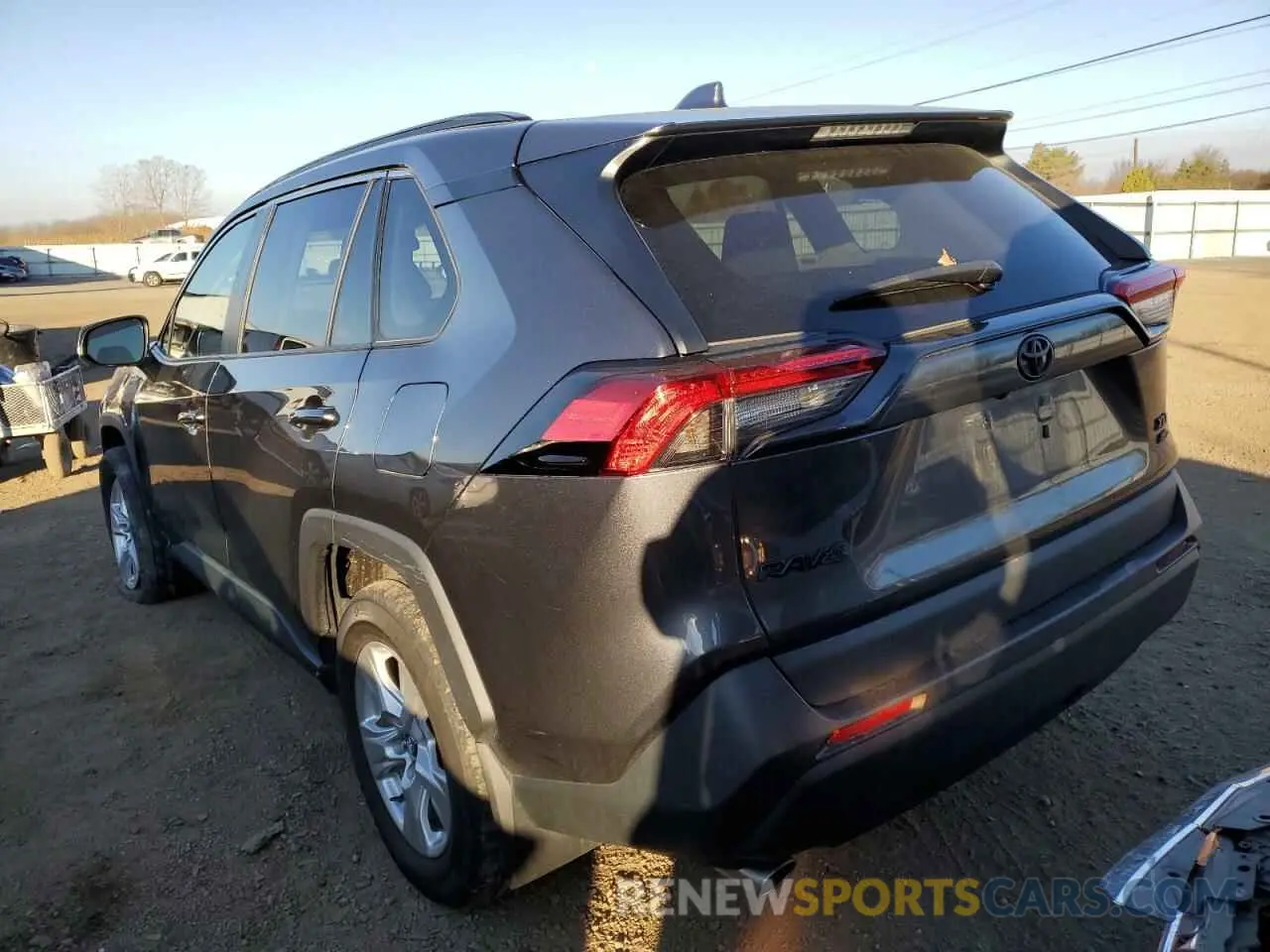 3 fotografías del automóvil dañado 2T3P1RFV9LC088731 TOYOTA RAV4 2020