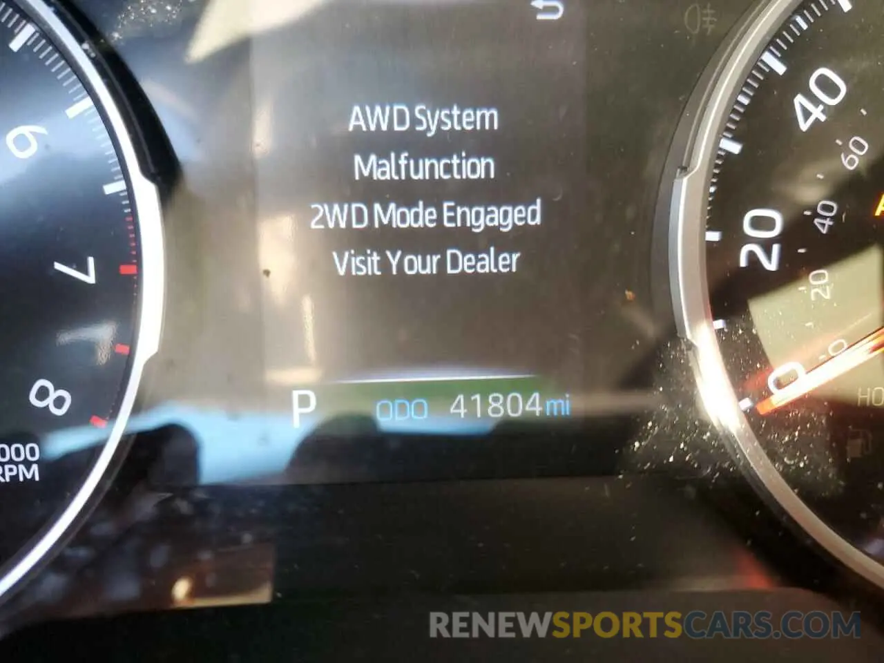 8 fotografías del automóvil dañado 2T3P1RFV9LC088731 TOYOTA RAV4 2020